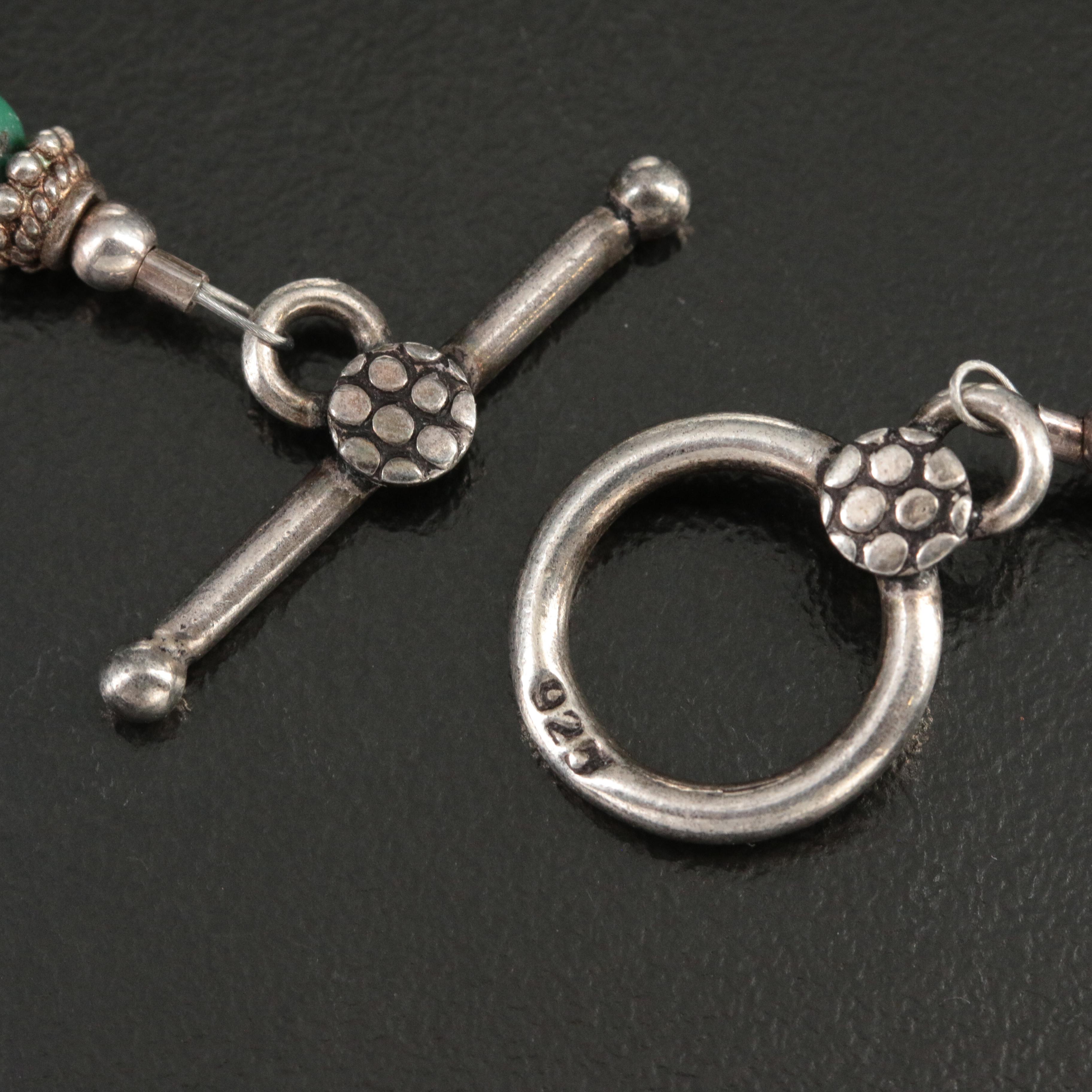 Sterling Turquoise and Coral Necklace Collection