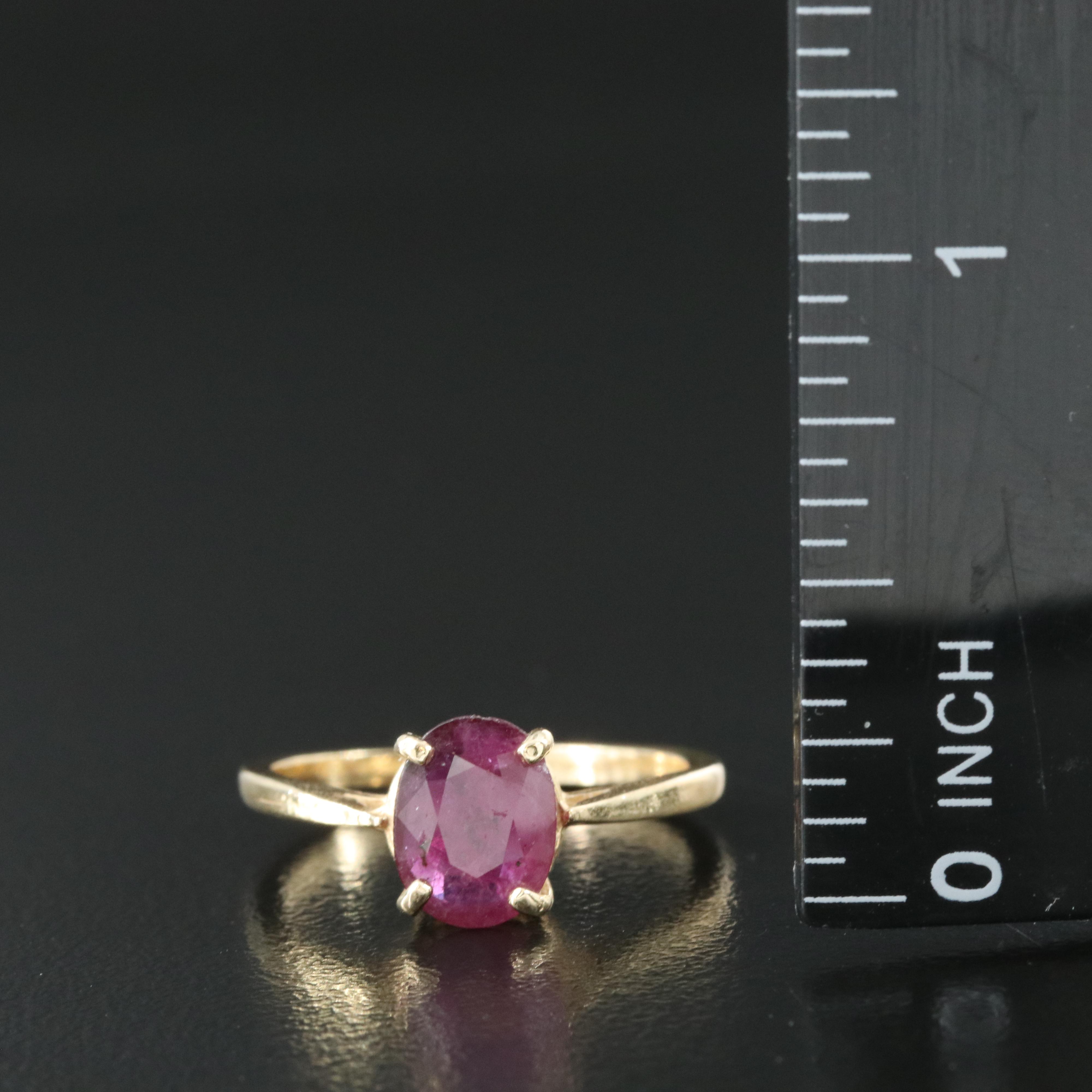 14K Ruby Ring