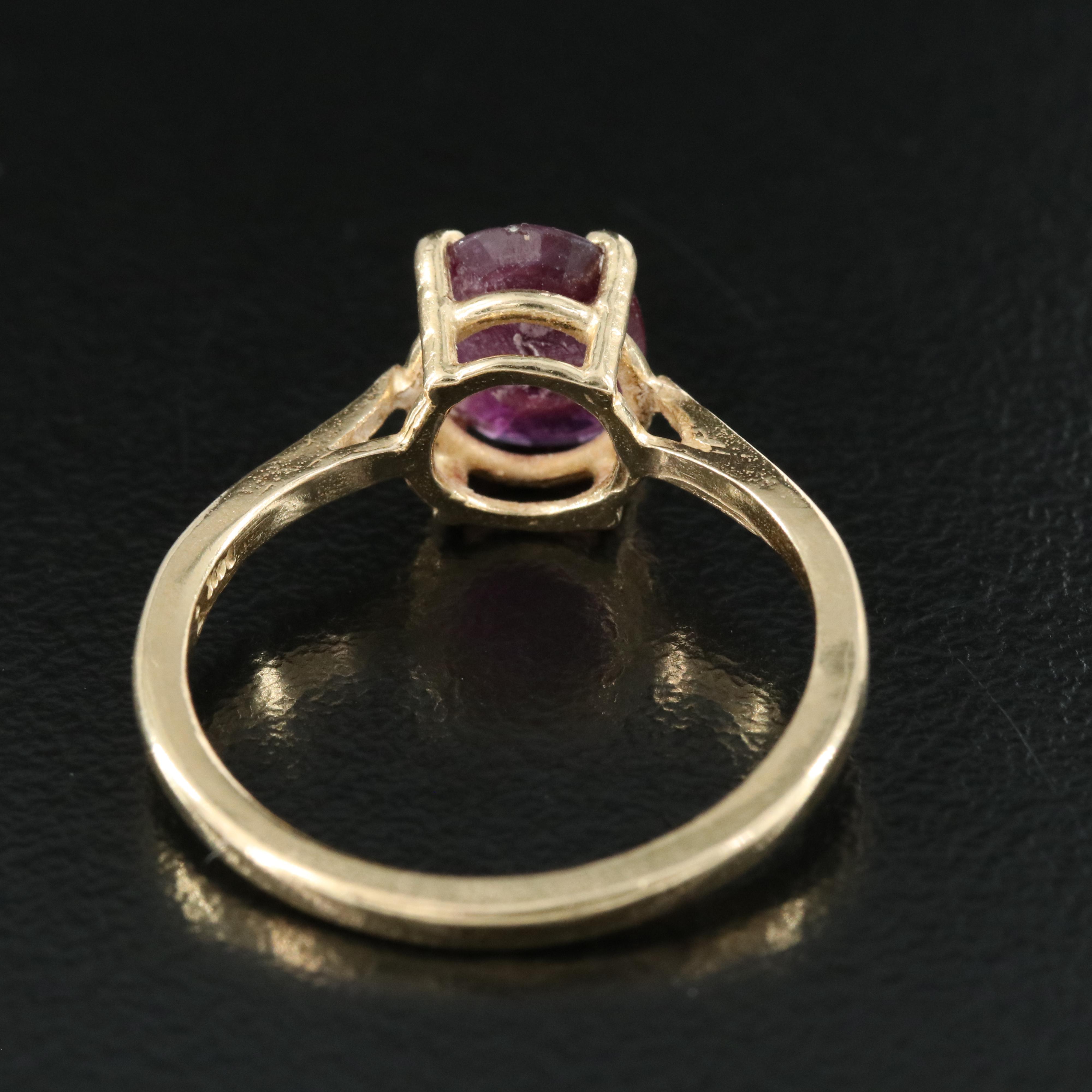14K Ruby Ring