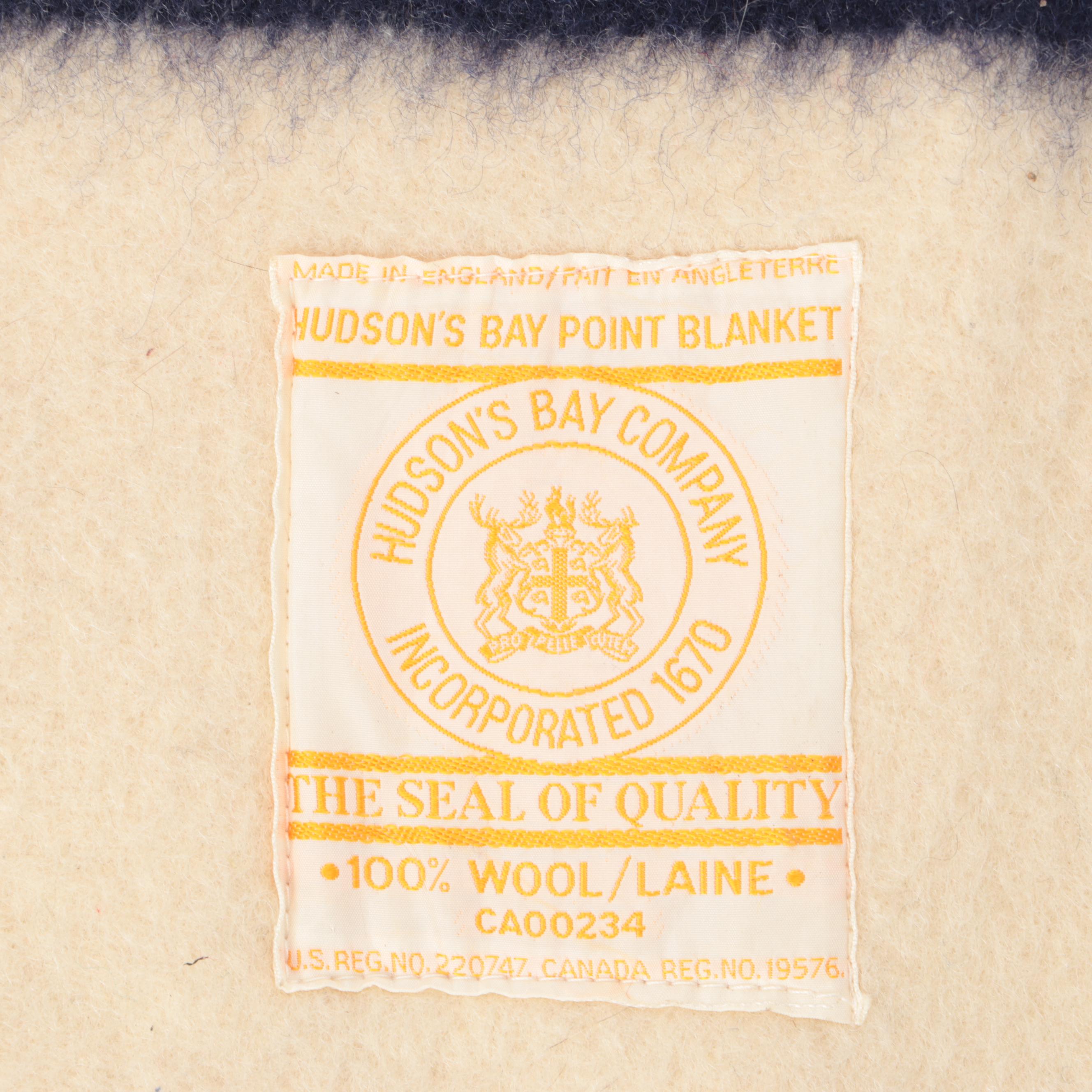 Hudson's Bay Company Wool 4 Point Blanket