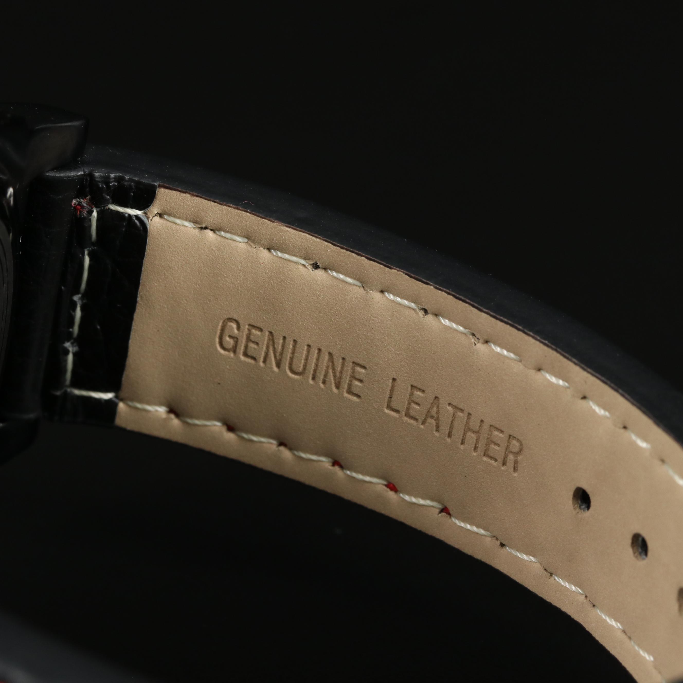 Invicta Specialty Day-Date Stainless Steel Quartz Watch