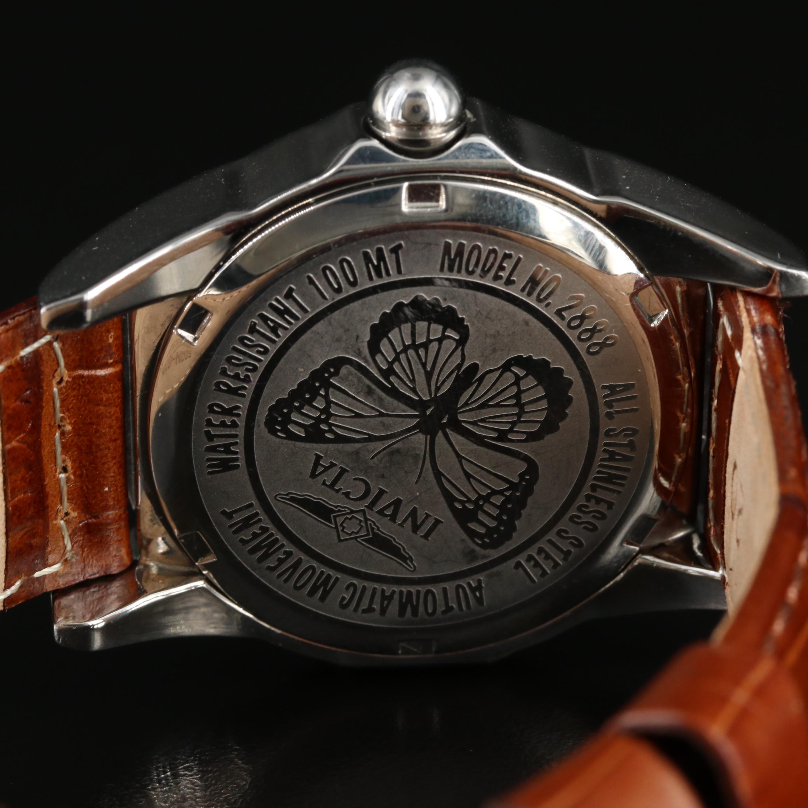 Invicta Mother-of-Pearl Dial, Automatic Stainless Steel Watch