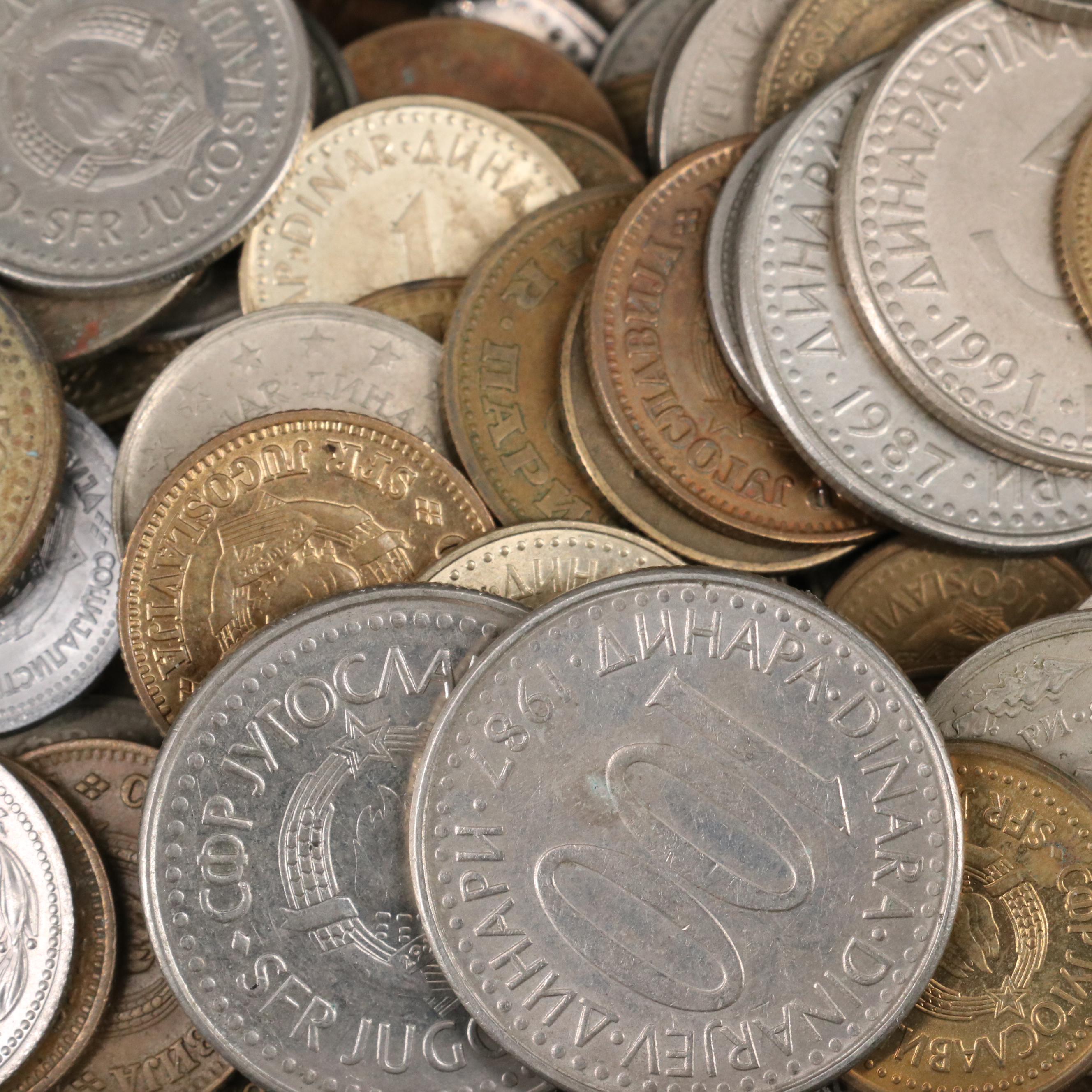 331 Vintage Foreign Coins