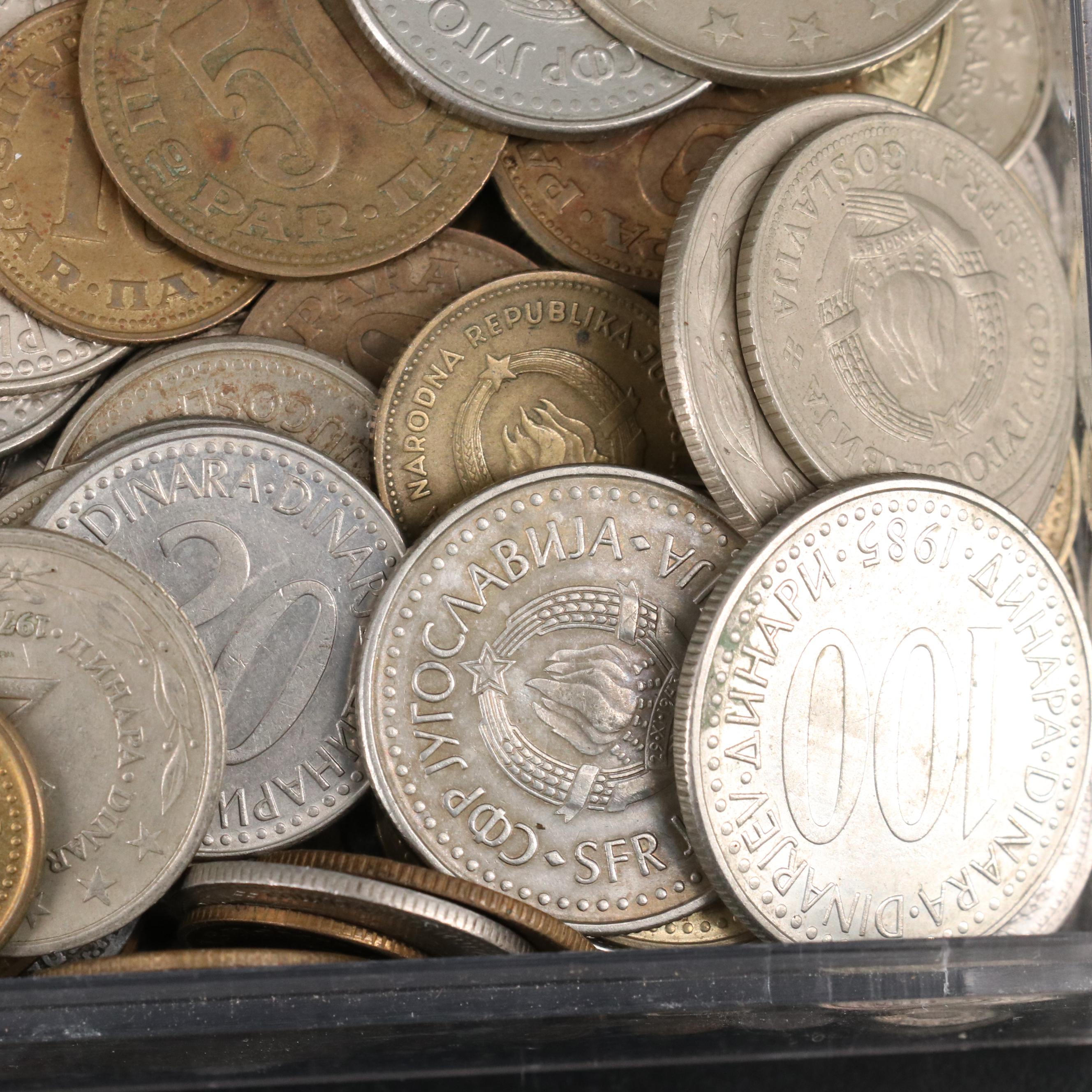 331 Vintage Foreign Coins