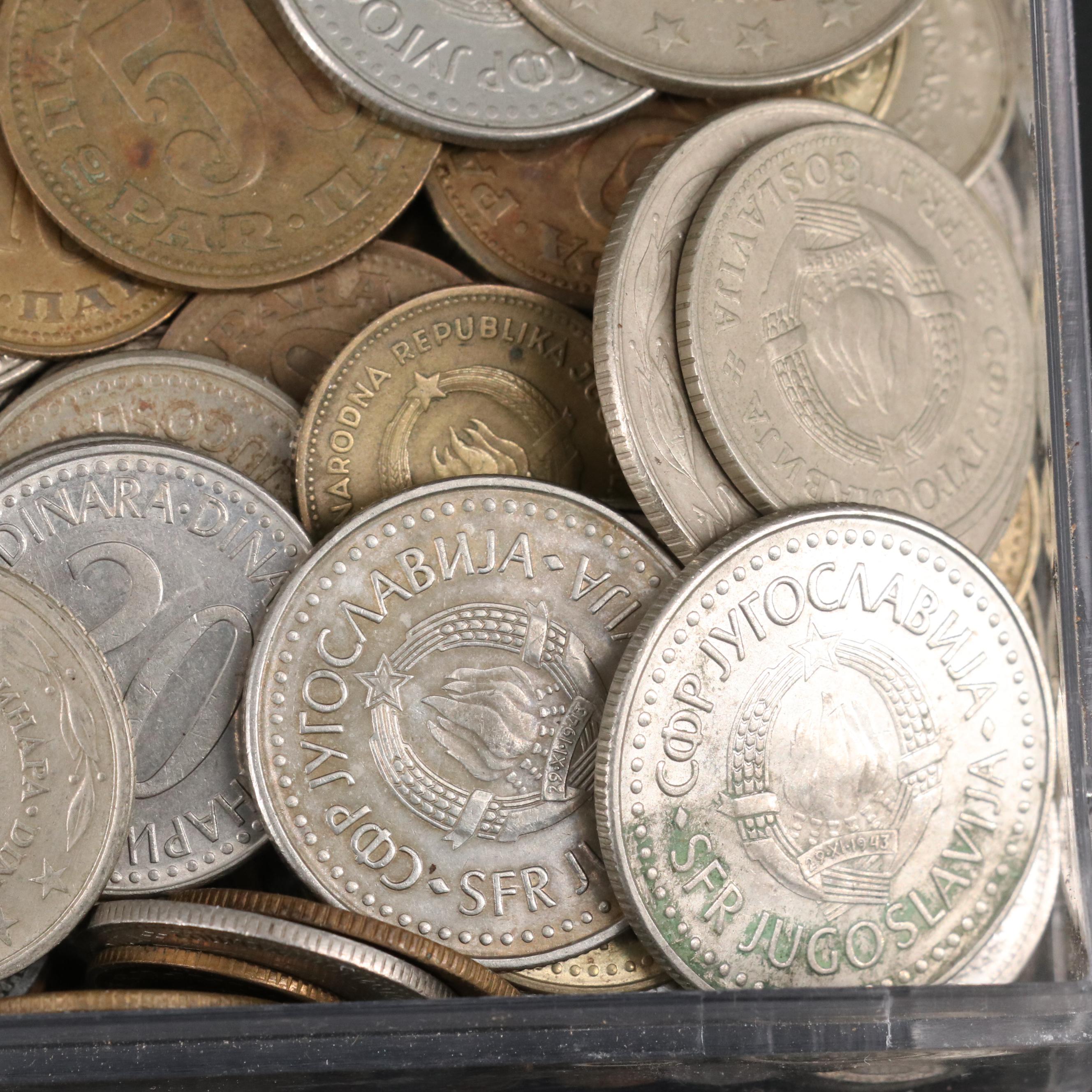 331 Vintage Foreign Coins