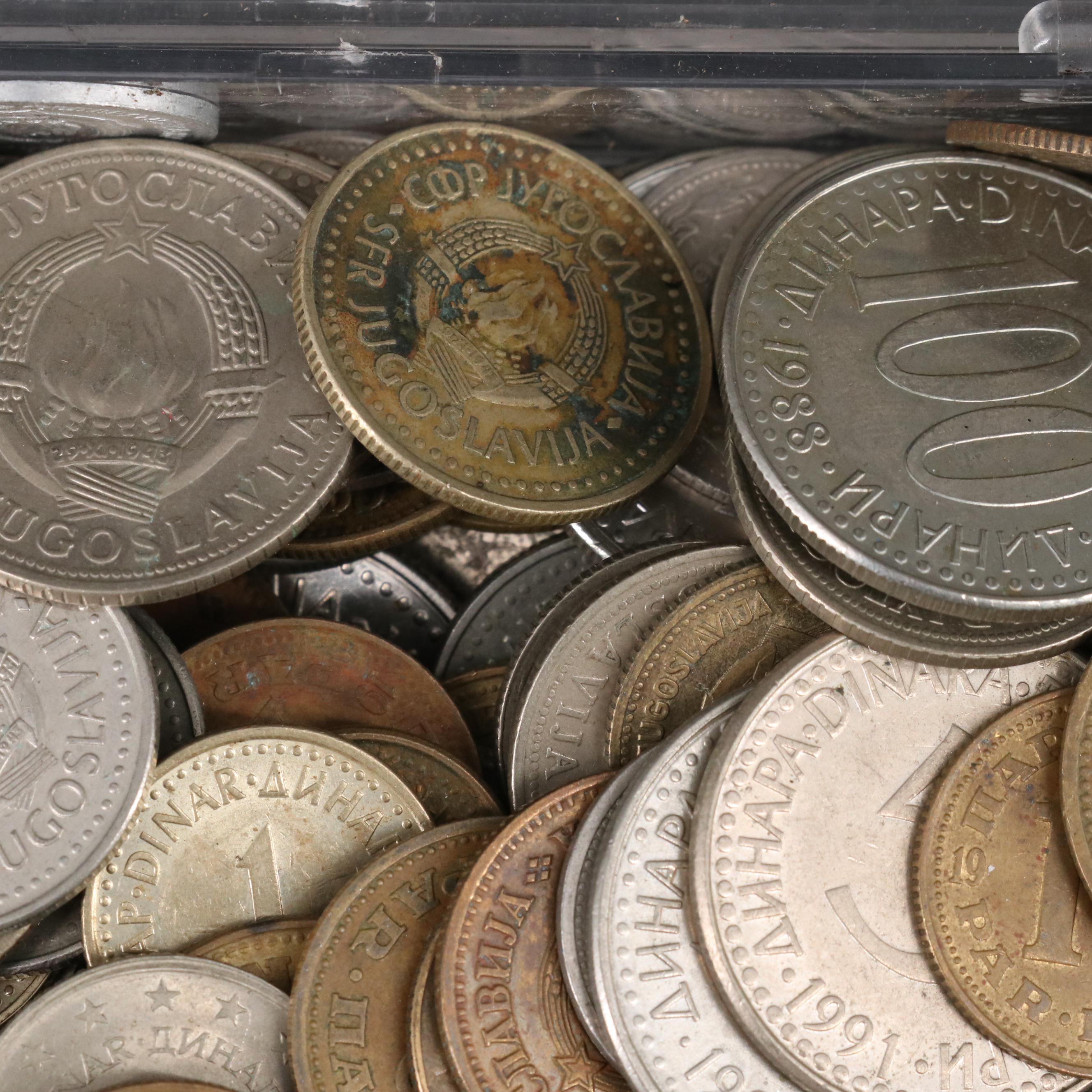 331 Vintage Foreign Coins