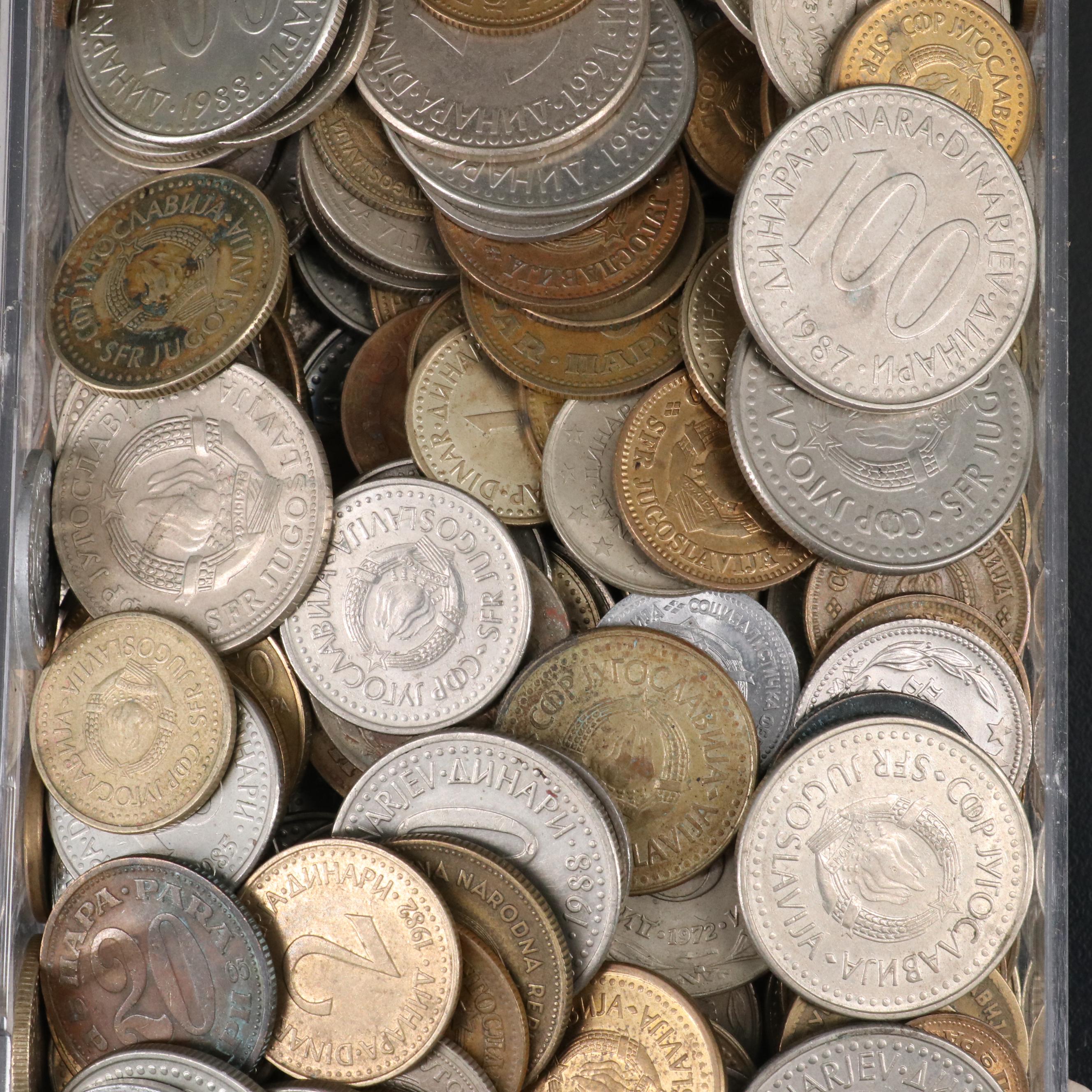 331 Vintage Foreign Coins