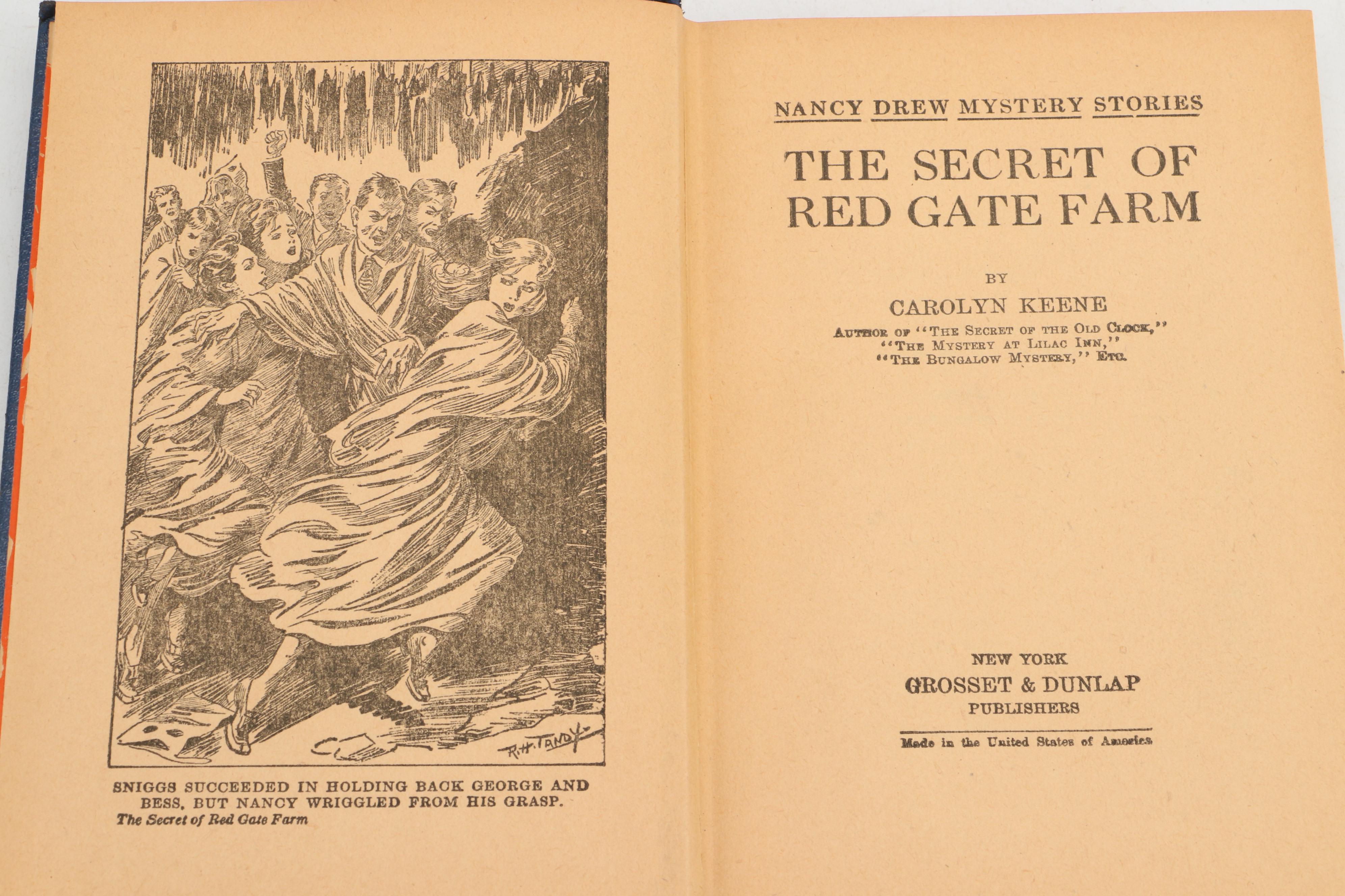 "Nancy Drew" Partial Series by Carolyn Keene, 1941–1946