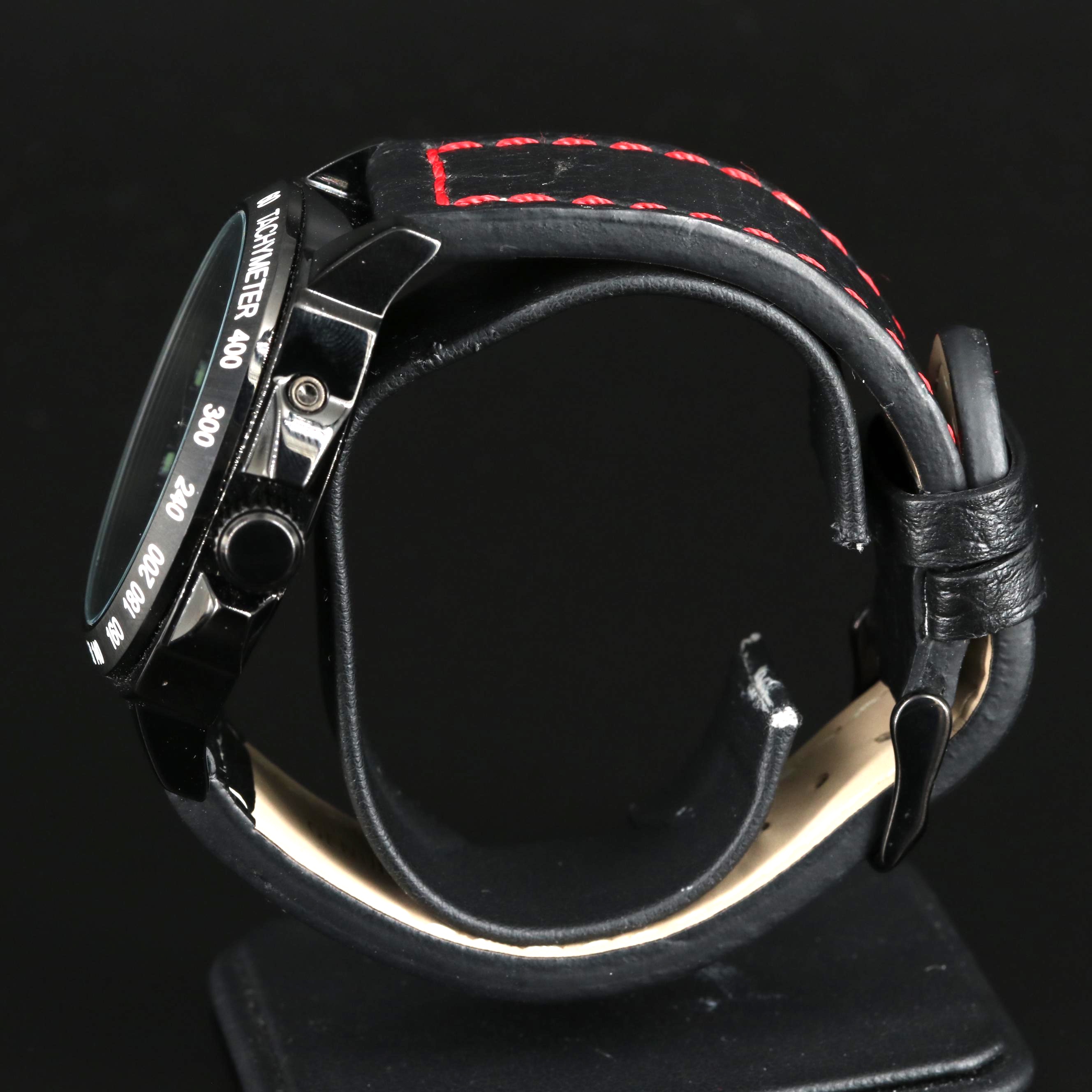 Invicta Specialty Day-Date Stainless Steel Quartz Watch