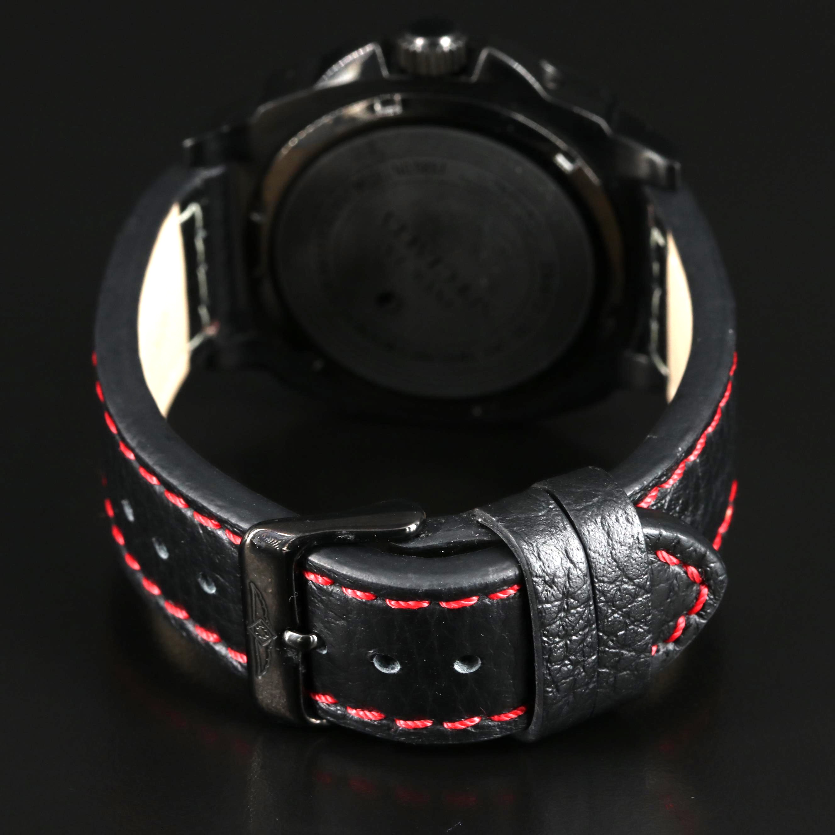 Invicta Specialty Day-Date Stainless Steel Quartz Watch