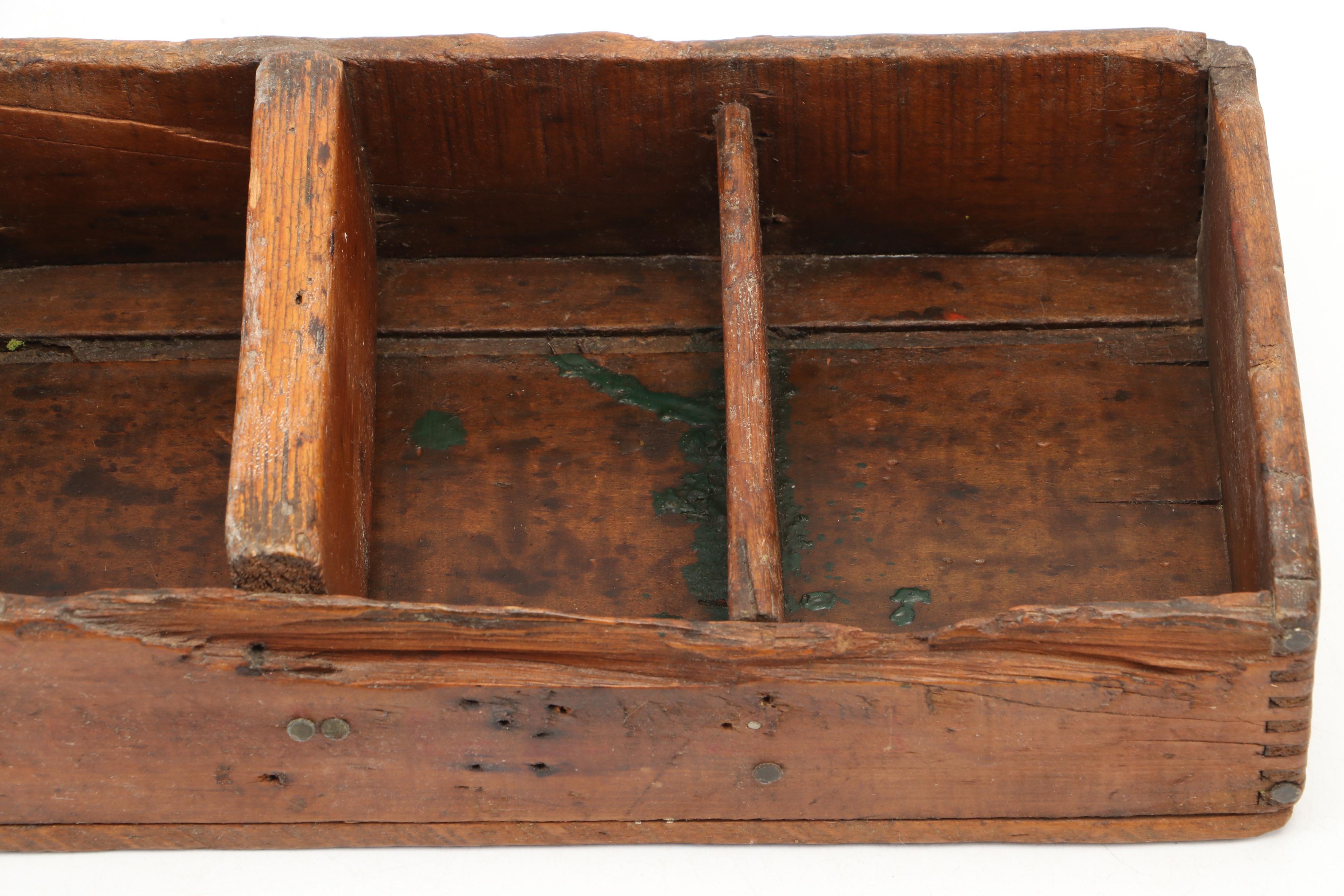 Small Wood Crates, Antique