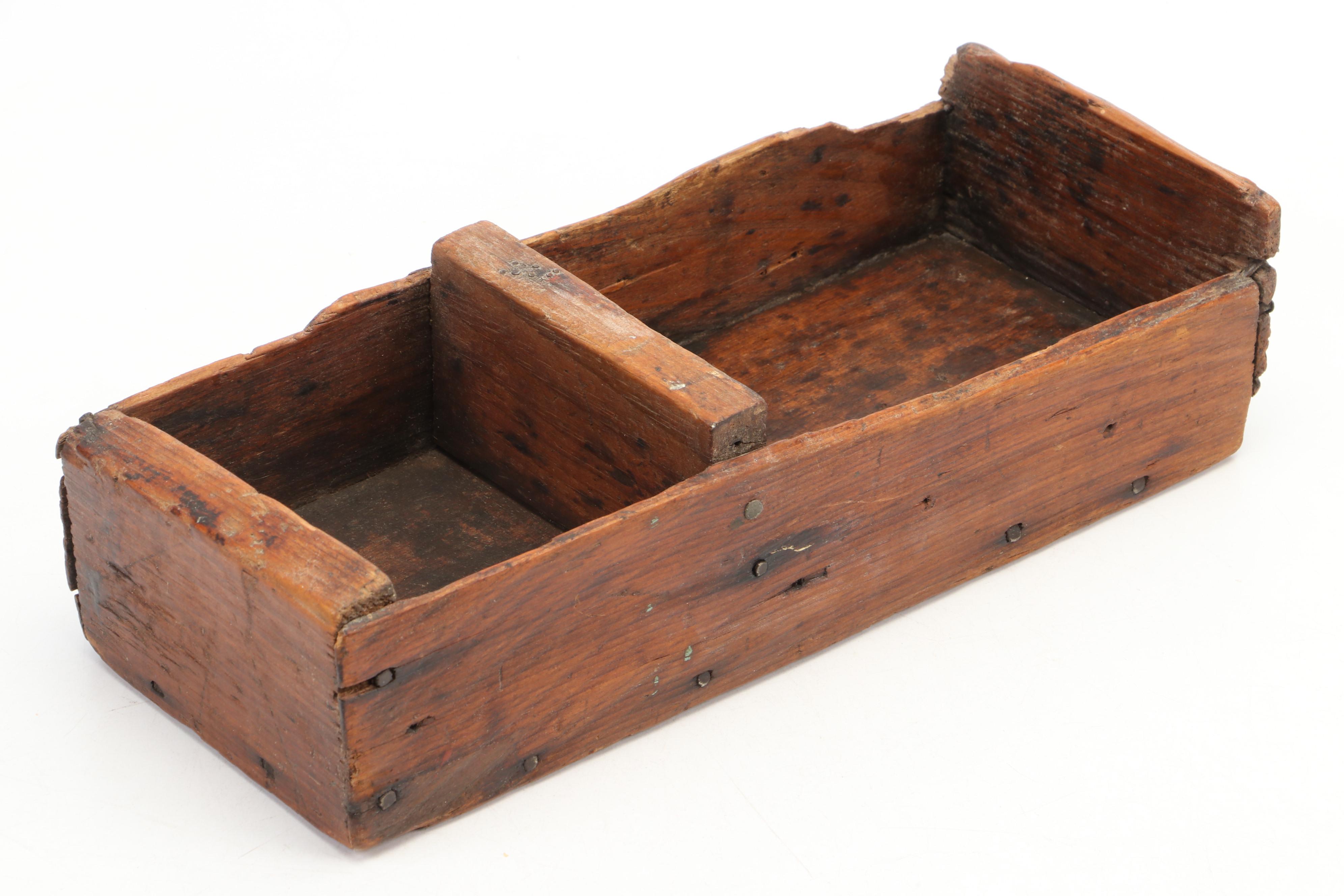 Small Wood Crates, Antique