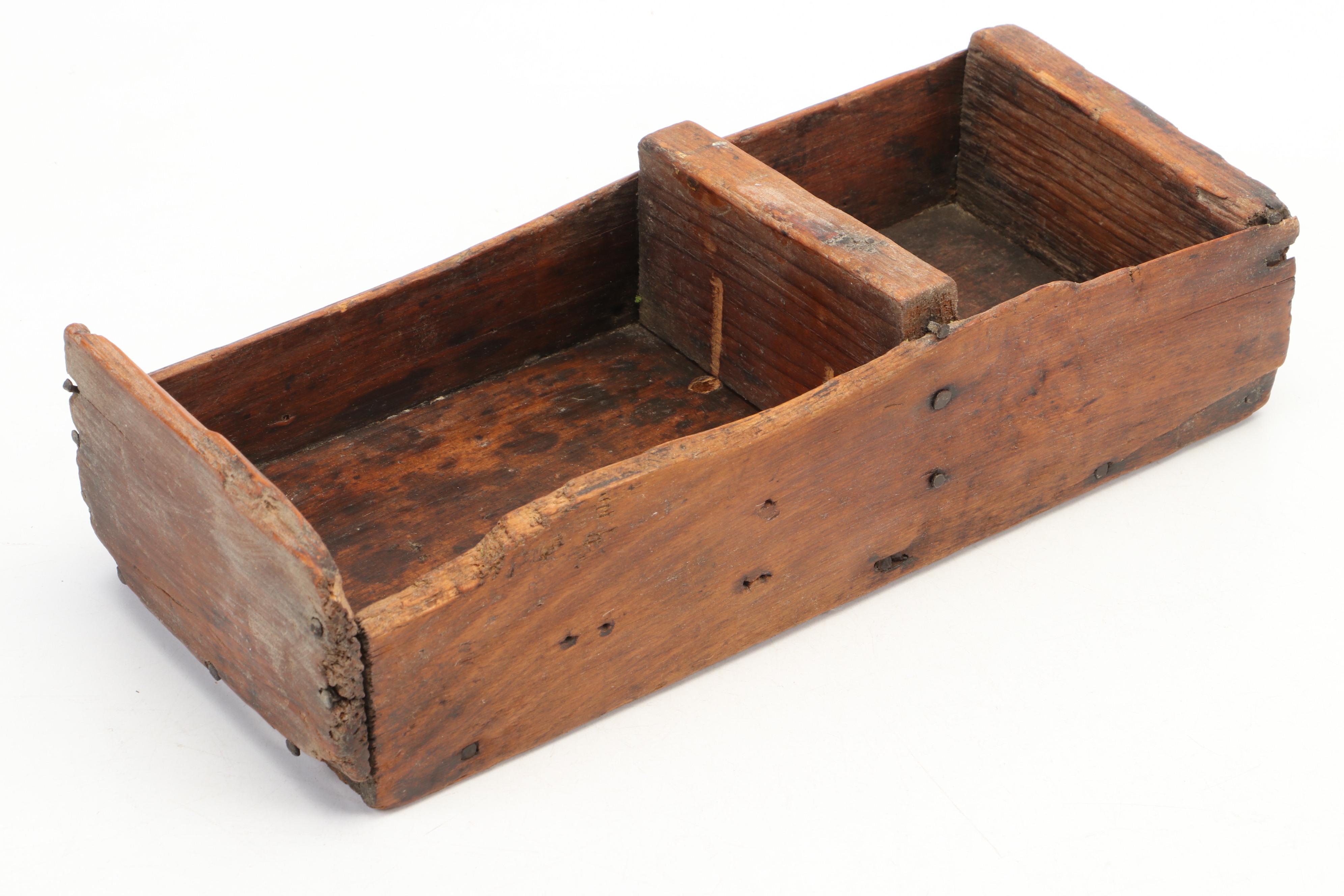 Small Wood Crates, Antique