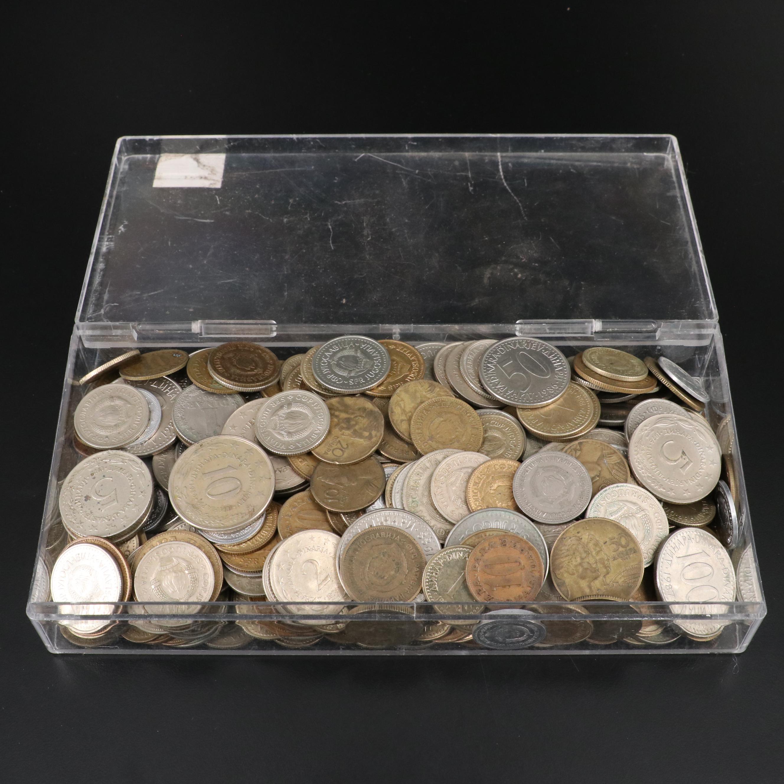 358 Vintage Coins from Yugoslavia