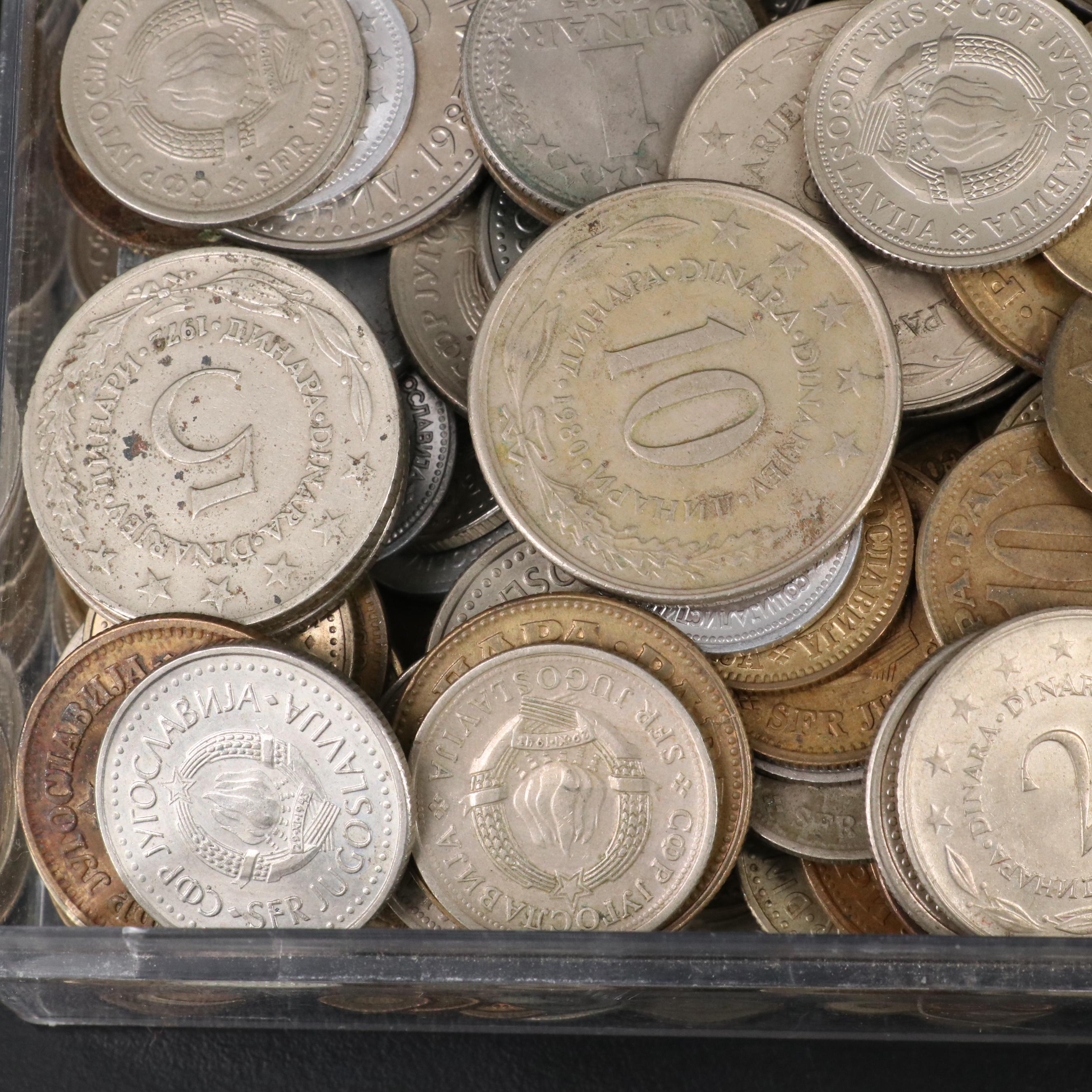 358 Vintage Coins from Yugoslavia