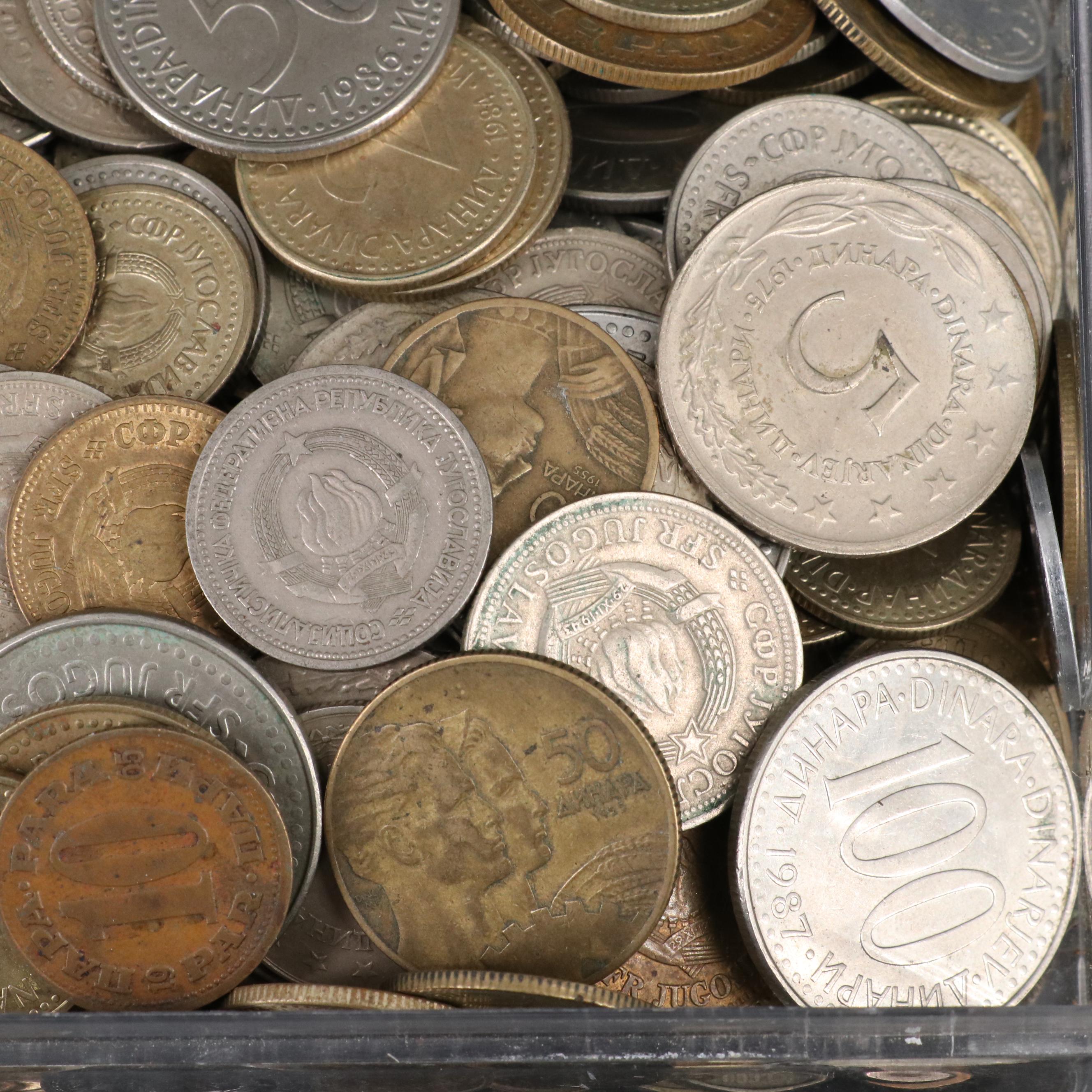 358 Vintage Coins from Yugoslavia