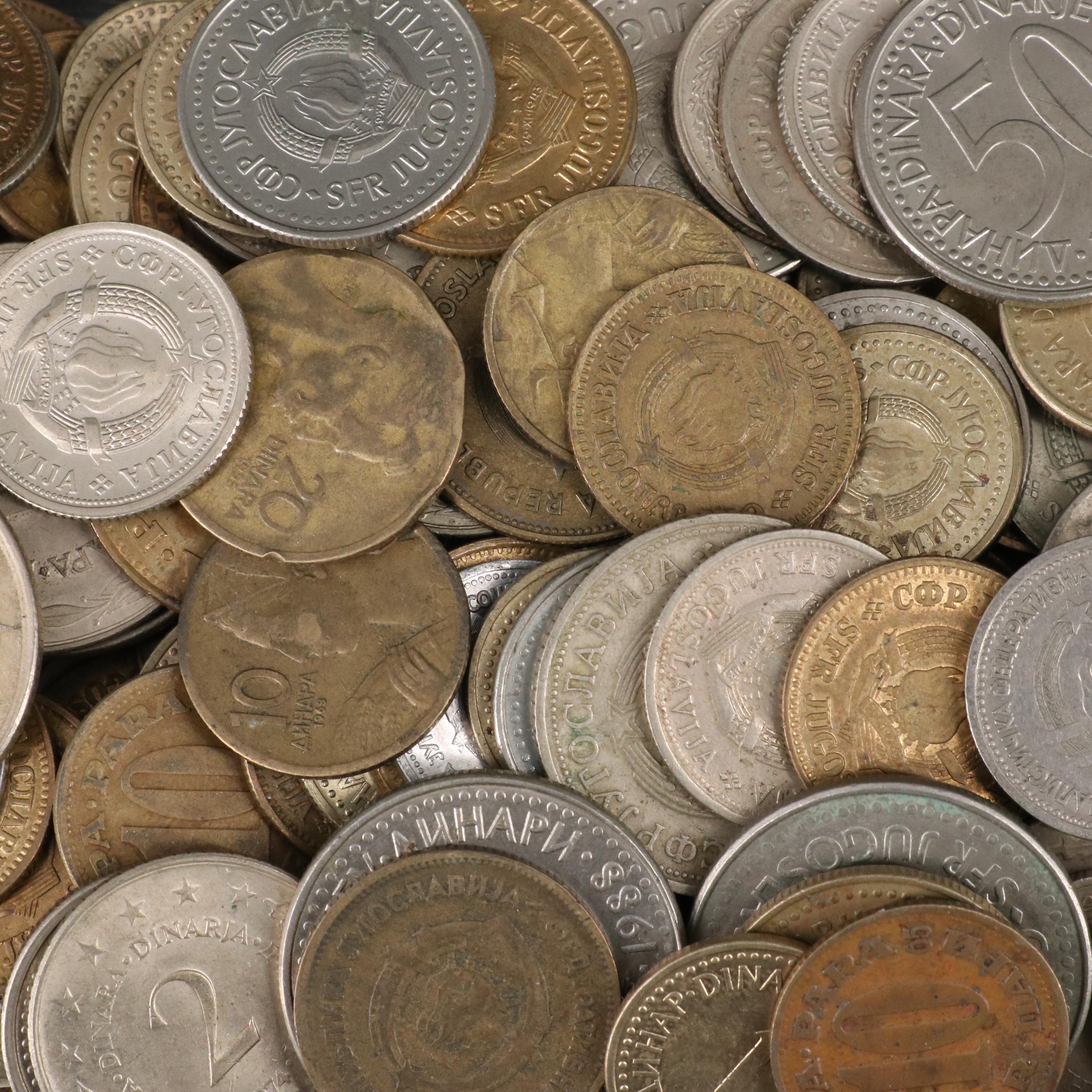 358 Vintage Coins from Yugoslavia