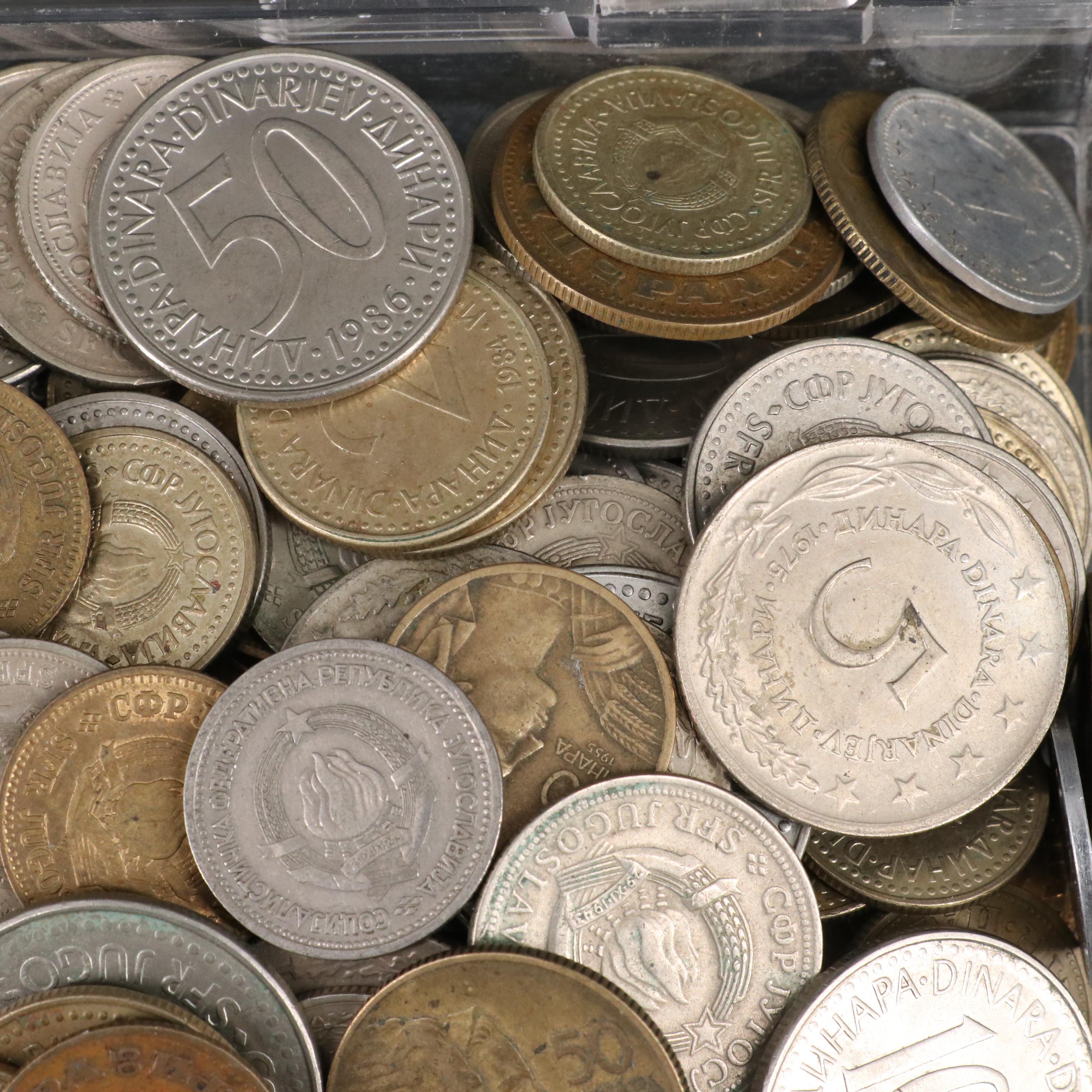 358 Vintage Coins from Yugoslavia