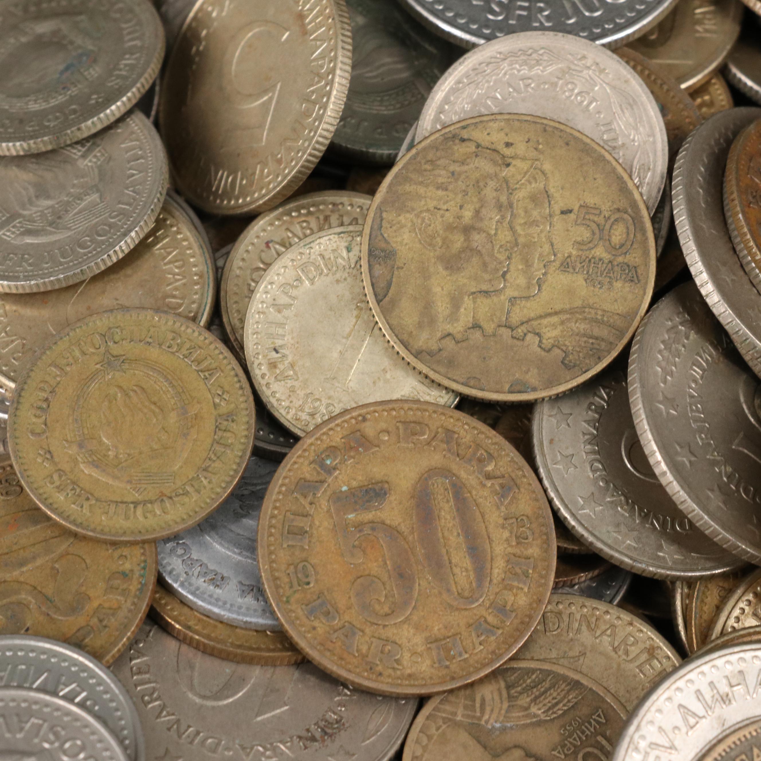 358 Vintage Coins from Yugoslavia