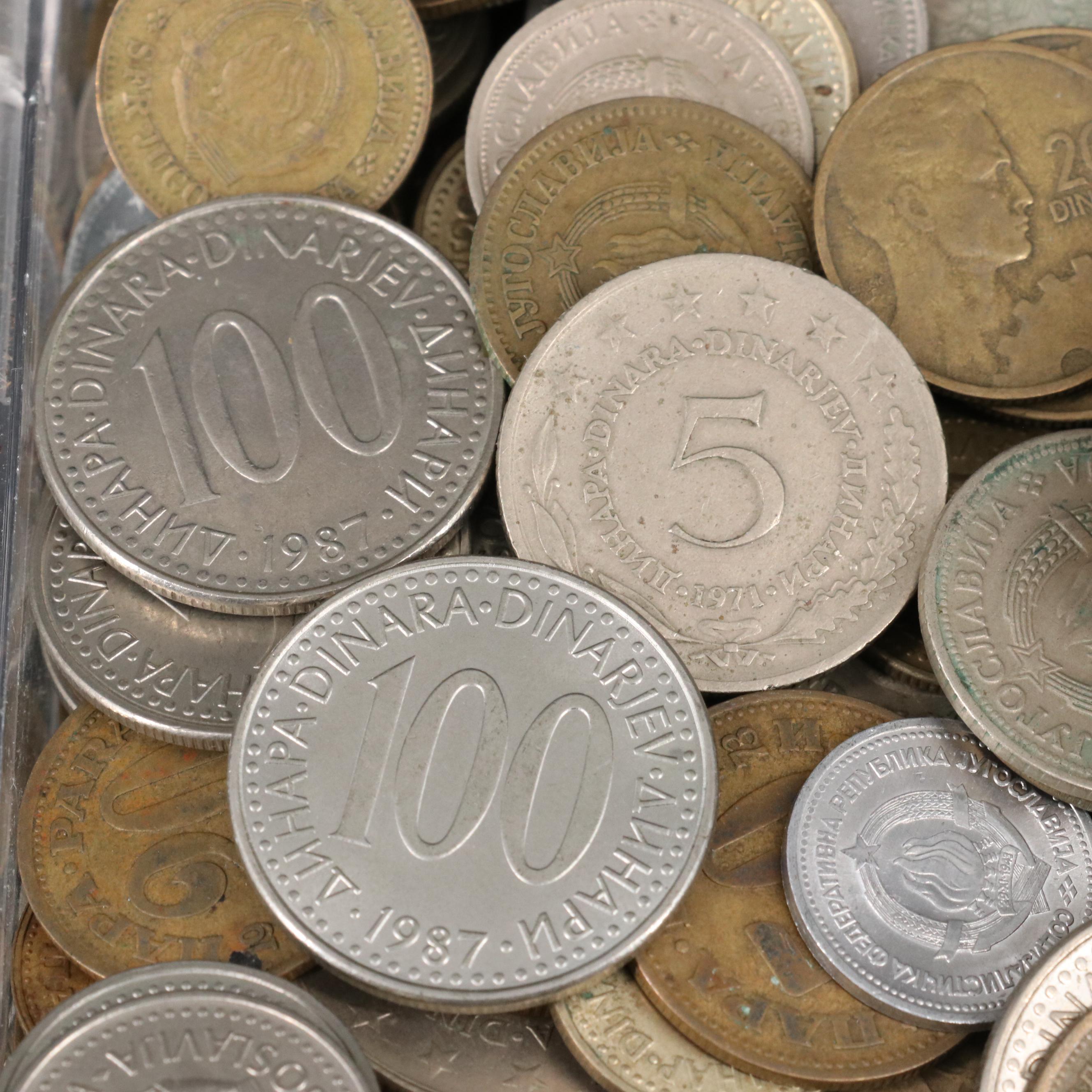 358 Vintage Coins from Yugoslavia