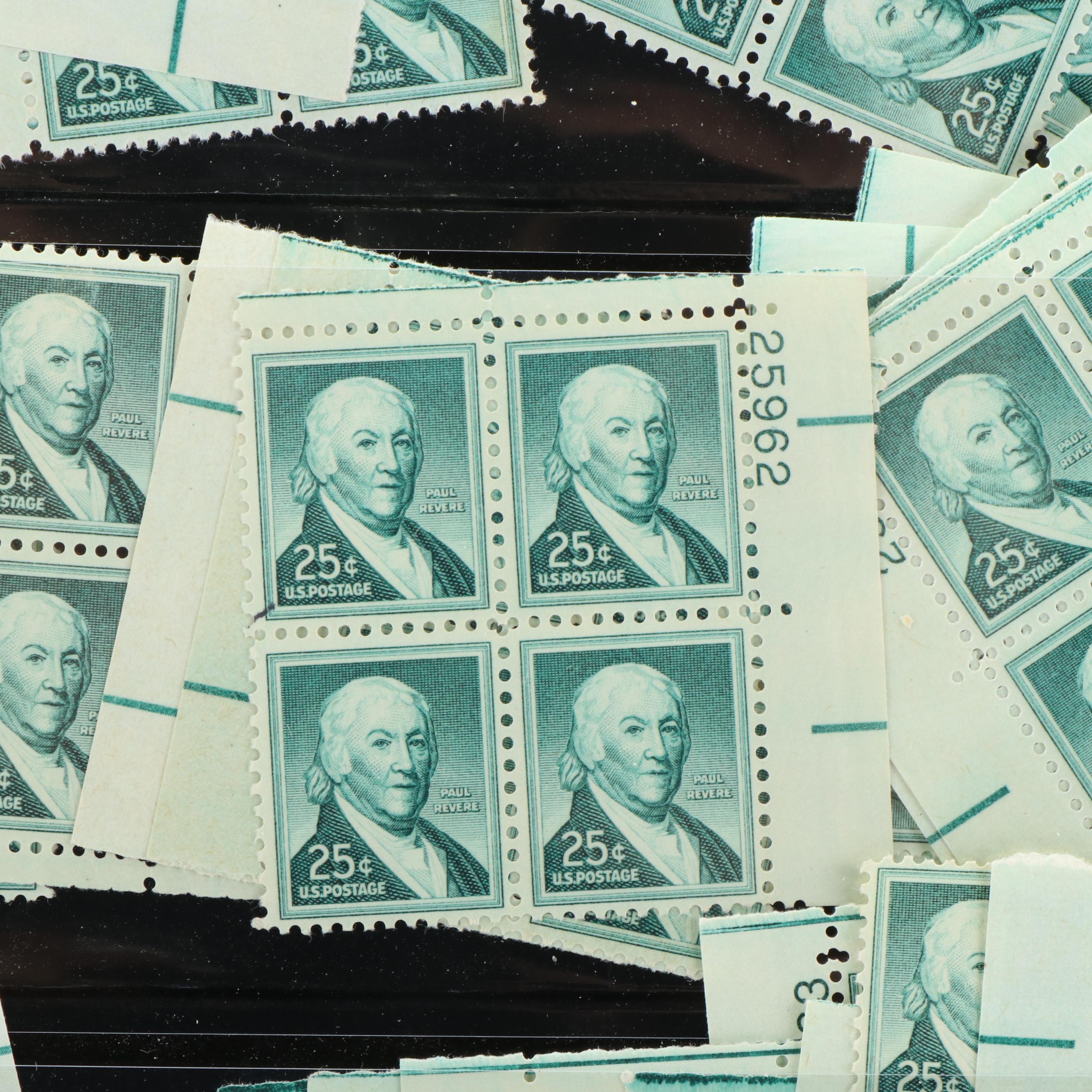 U.S. Plate Block Assortment