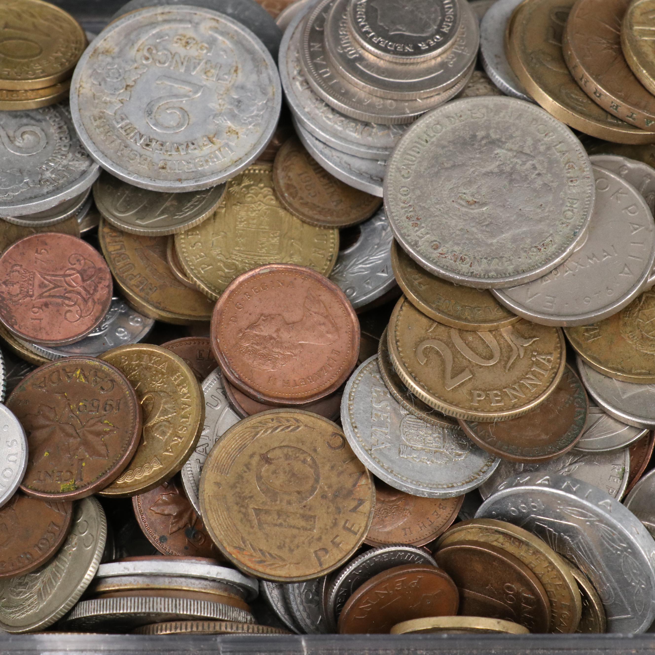 301 Antique to Vintage Foreign Coins