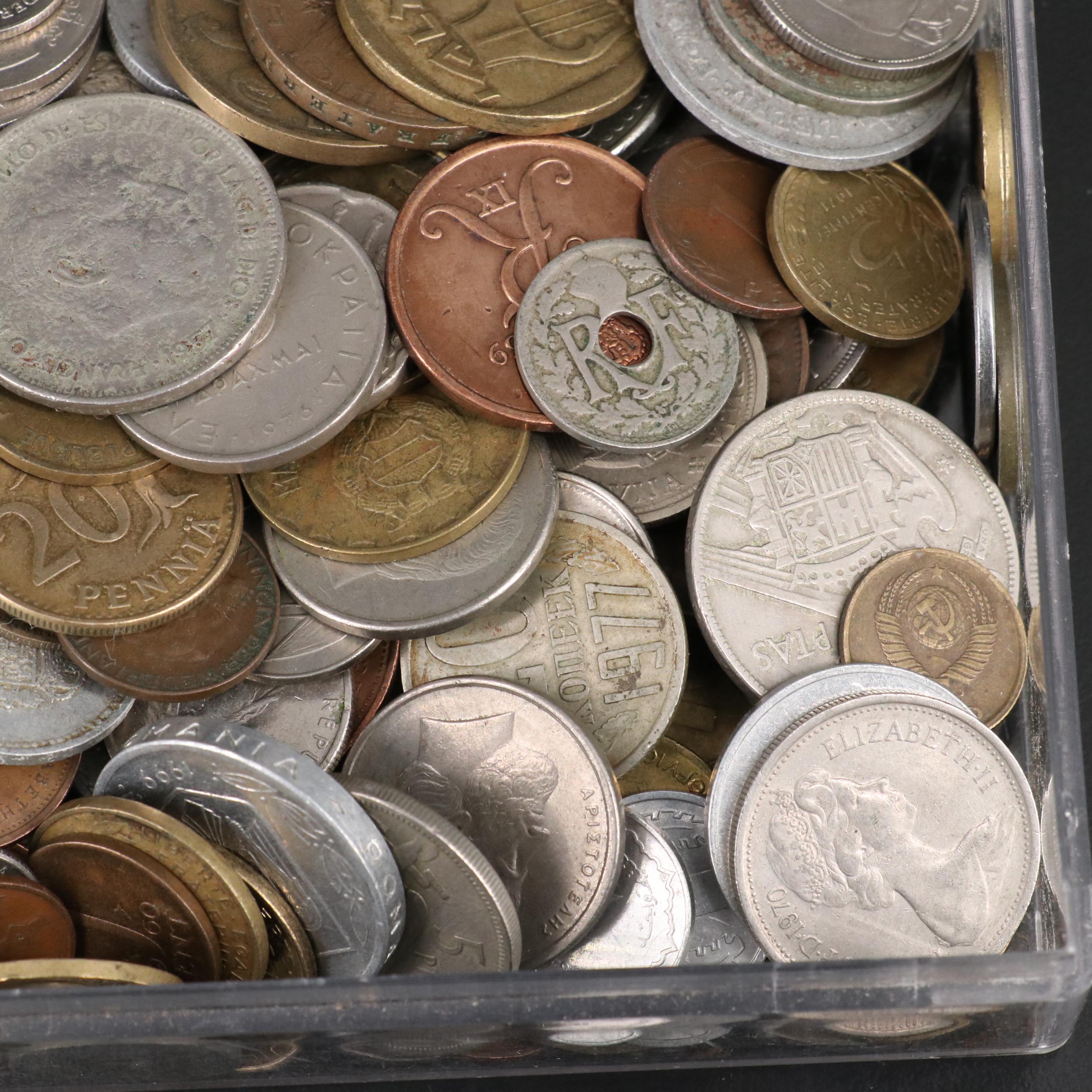 301 Antique to Vintage Foreign Coins