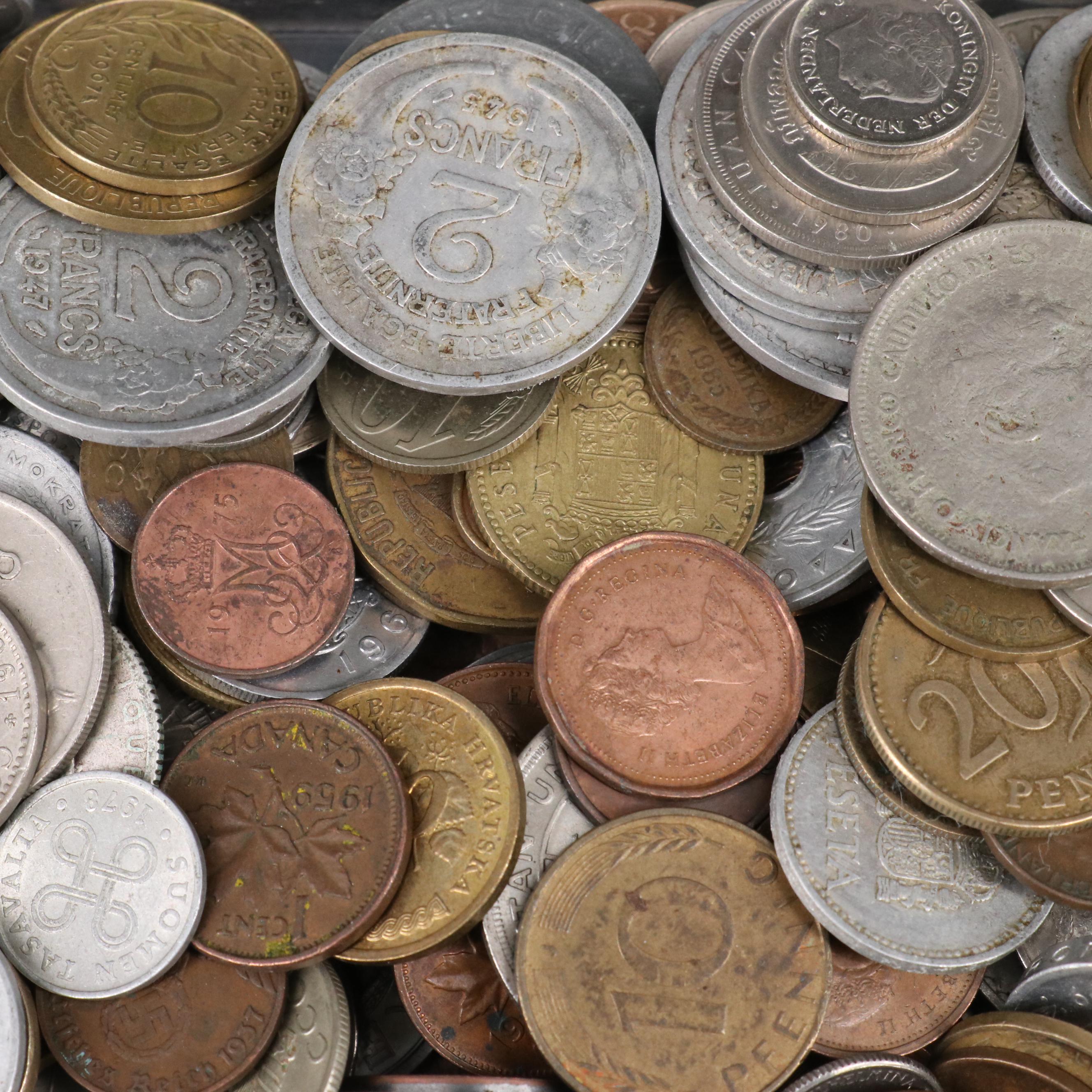 301 Antique to Vintage Foreign Coins