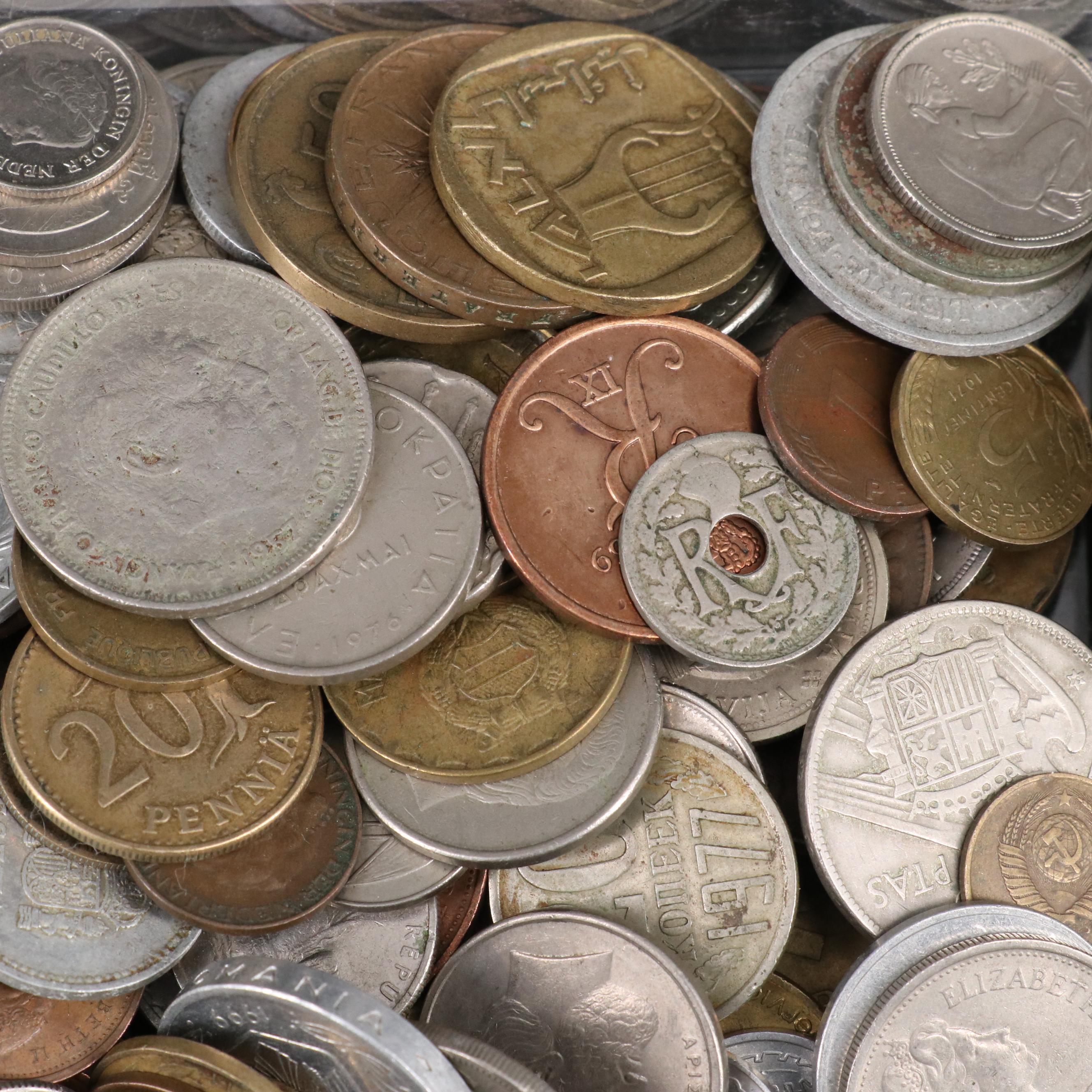 301 Antique to Vintage Foreign Coins