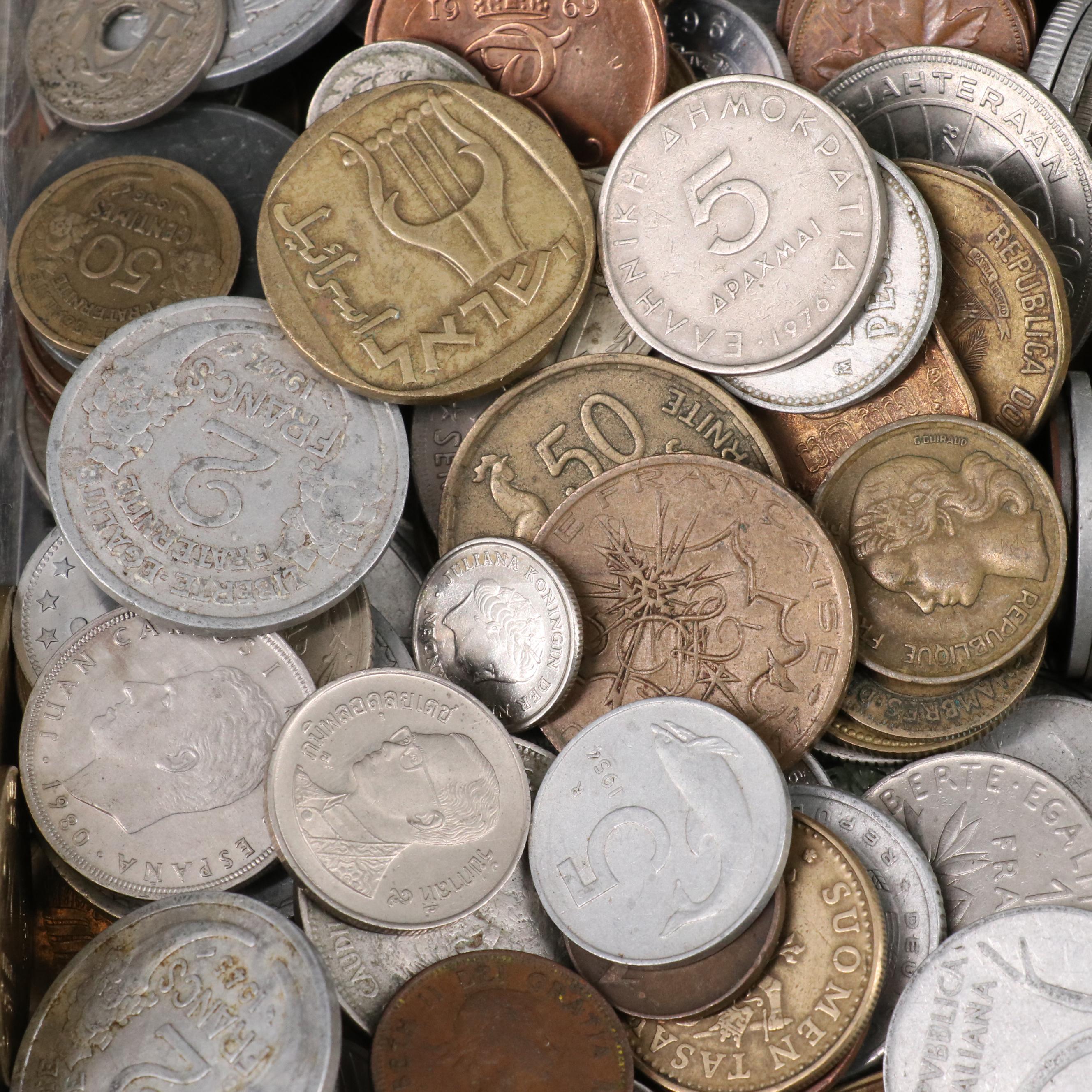 301 Antique to Vintage Foreign Coins