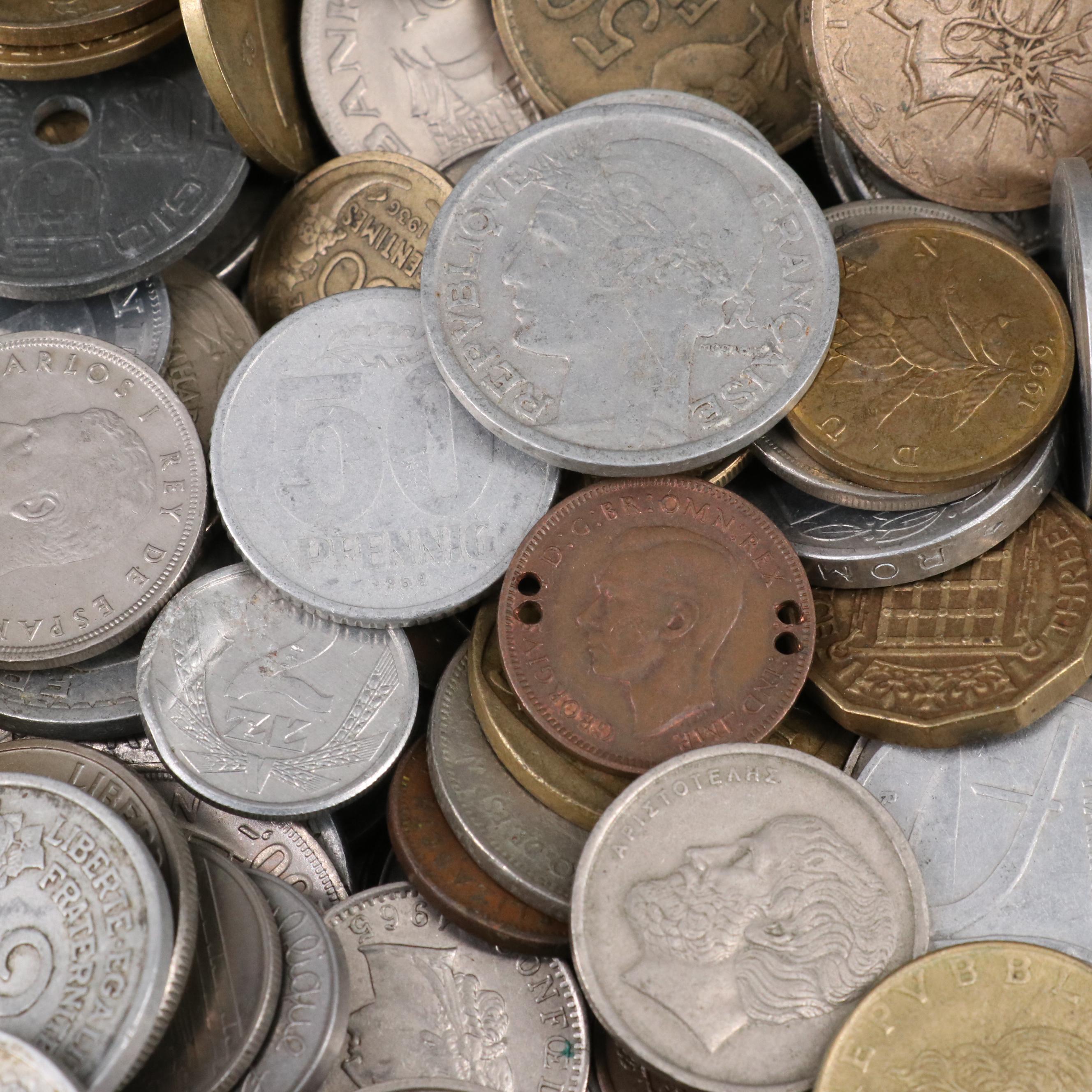 301 Antique to Vintage Foreign Coins