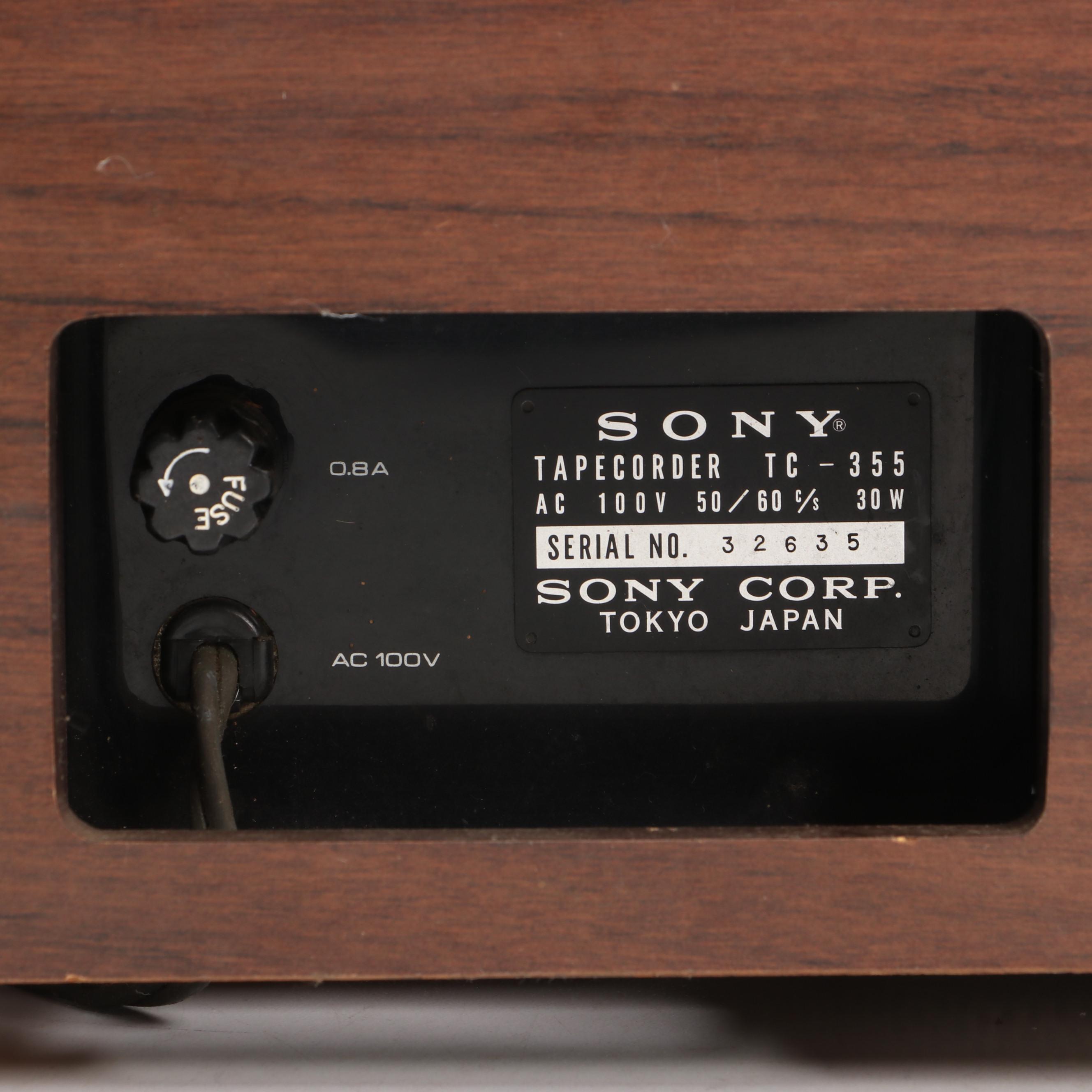 Sony Reel to Reel Stereo Three Head Tape Recorder