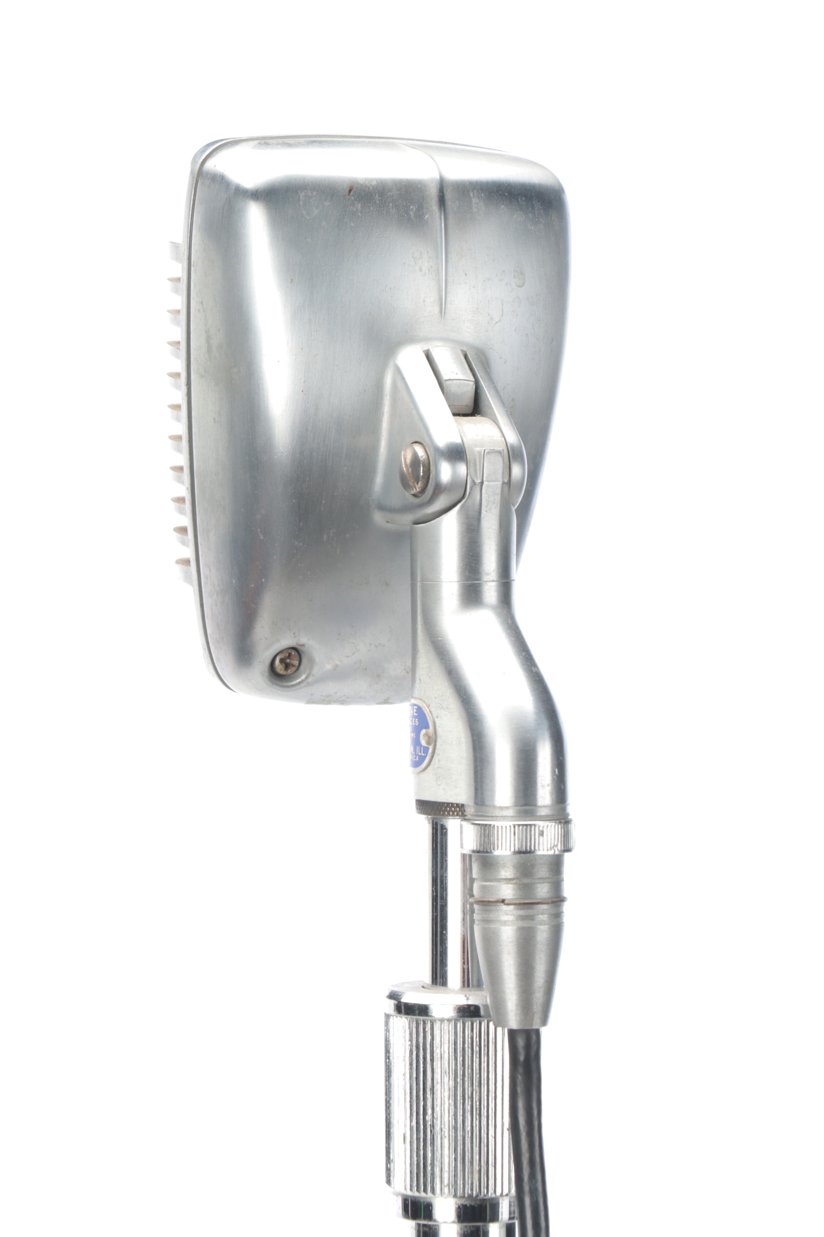 Shure Brothers Dynamic Microphone Model 51 with Stand