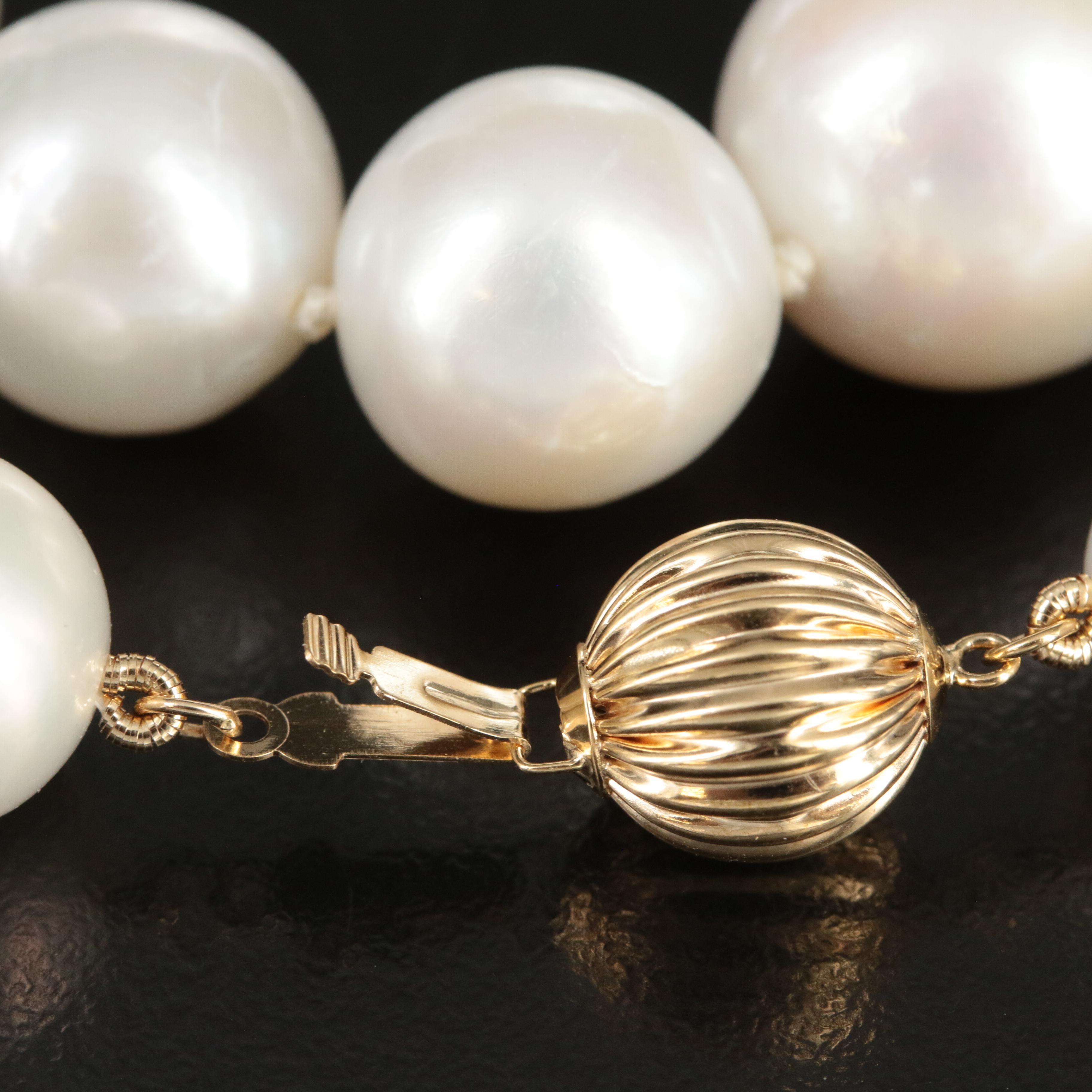 14K Pearl Necklace