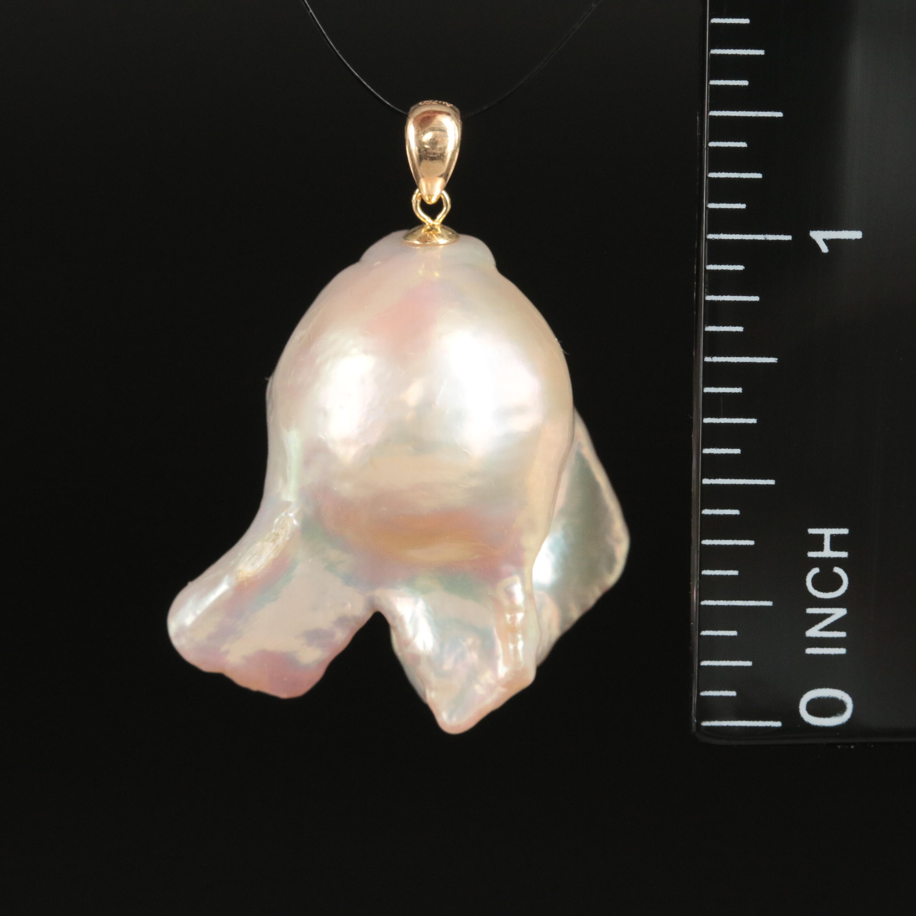 18K Pearl Pendant