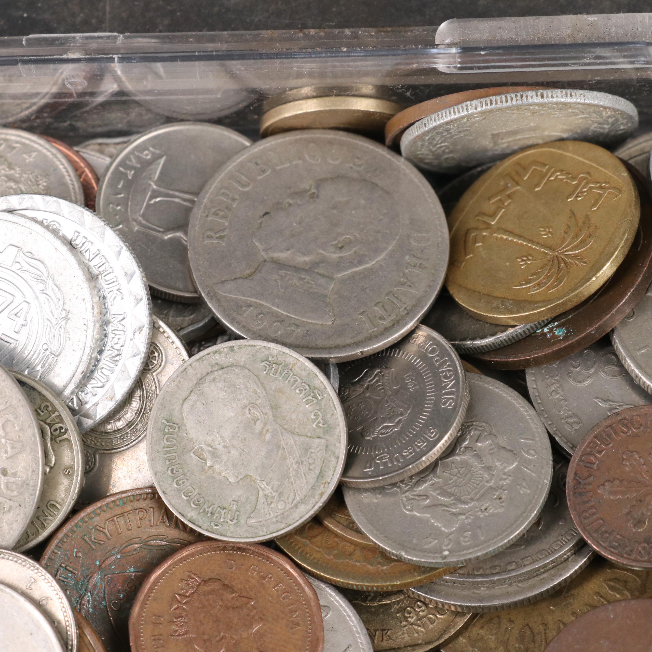 222 Antique to Vintage Foreign Coins