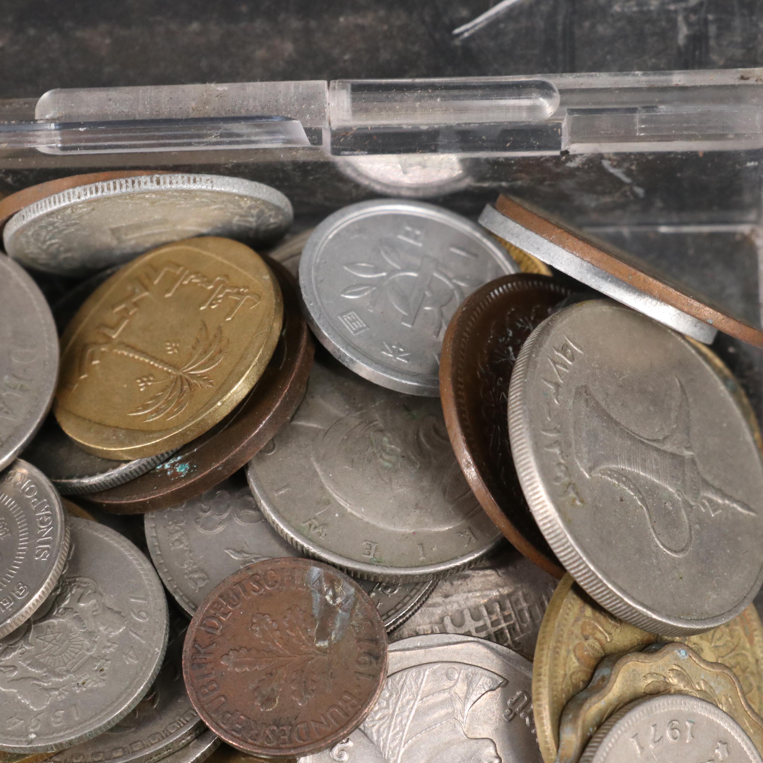 222 Antique to Vintage Foreign Coins