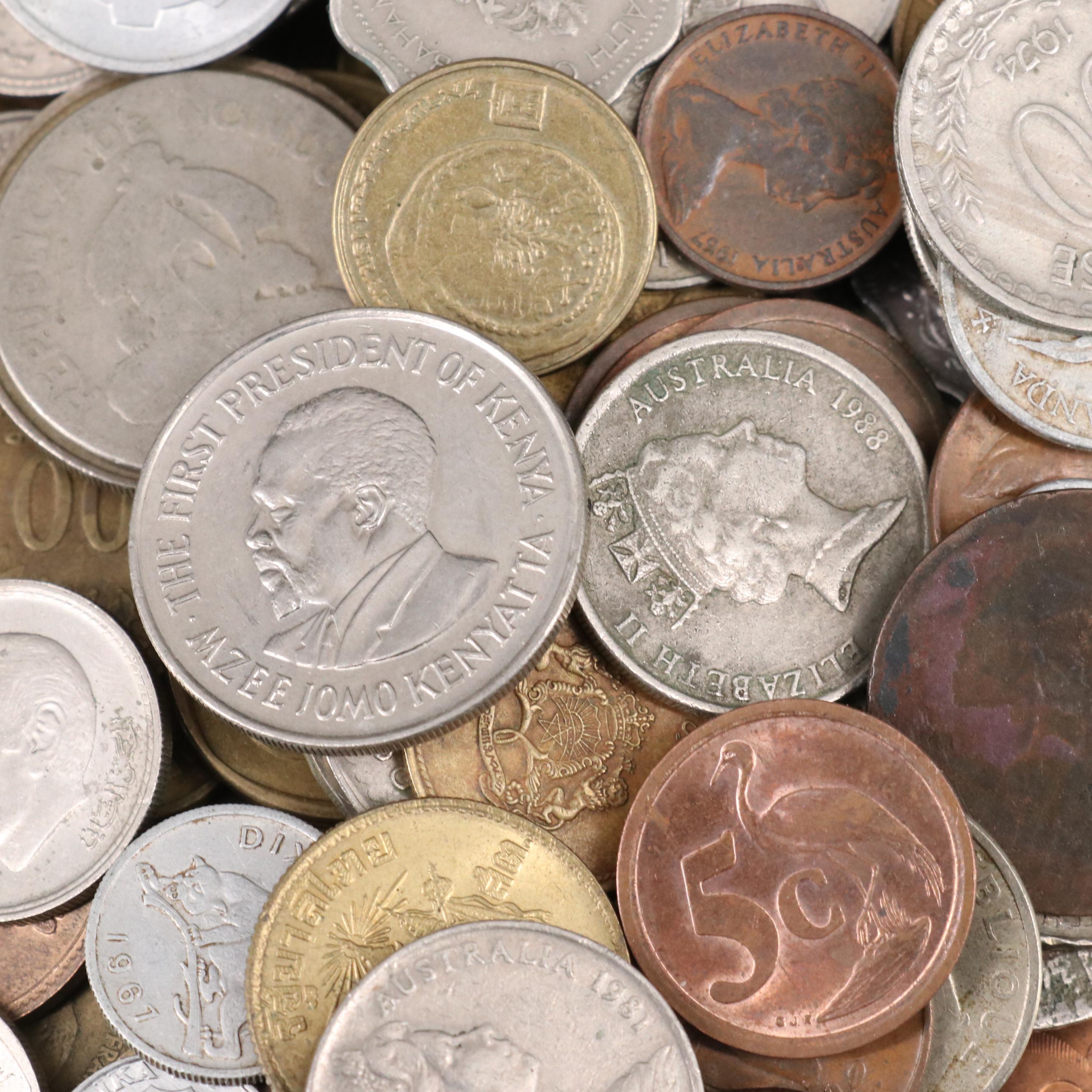 222 Antique to Vintage Foreign Coins