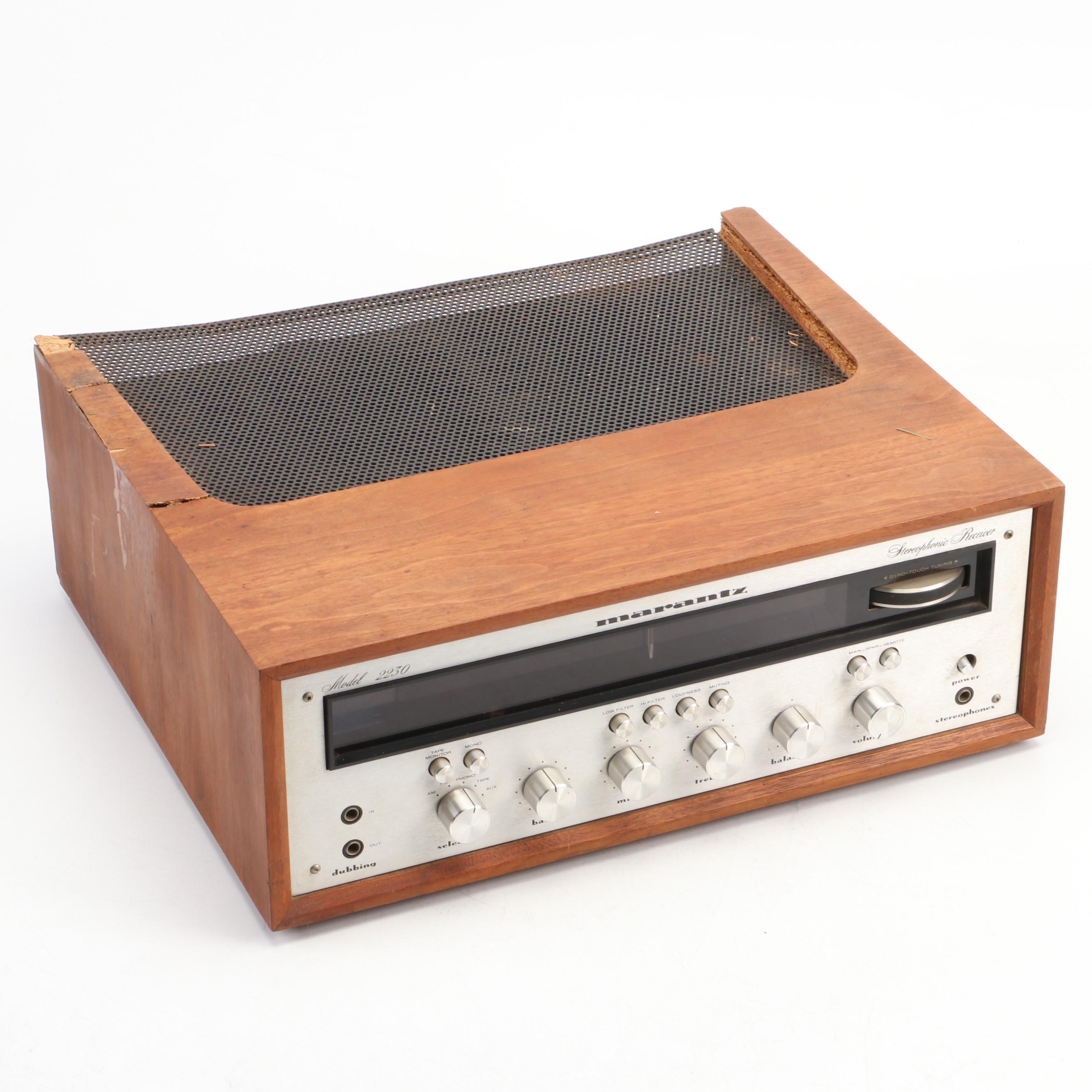 Marantz Stereophonic Receiver, 1972-1974
