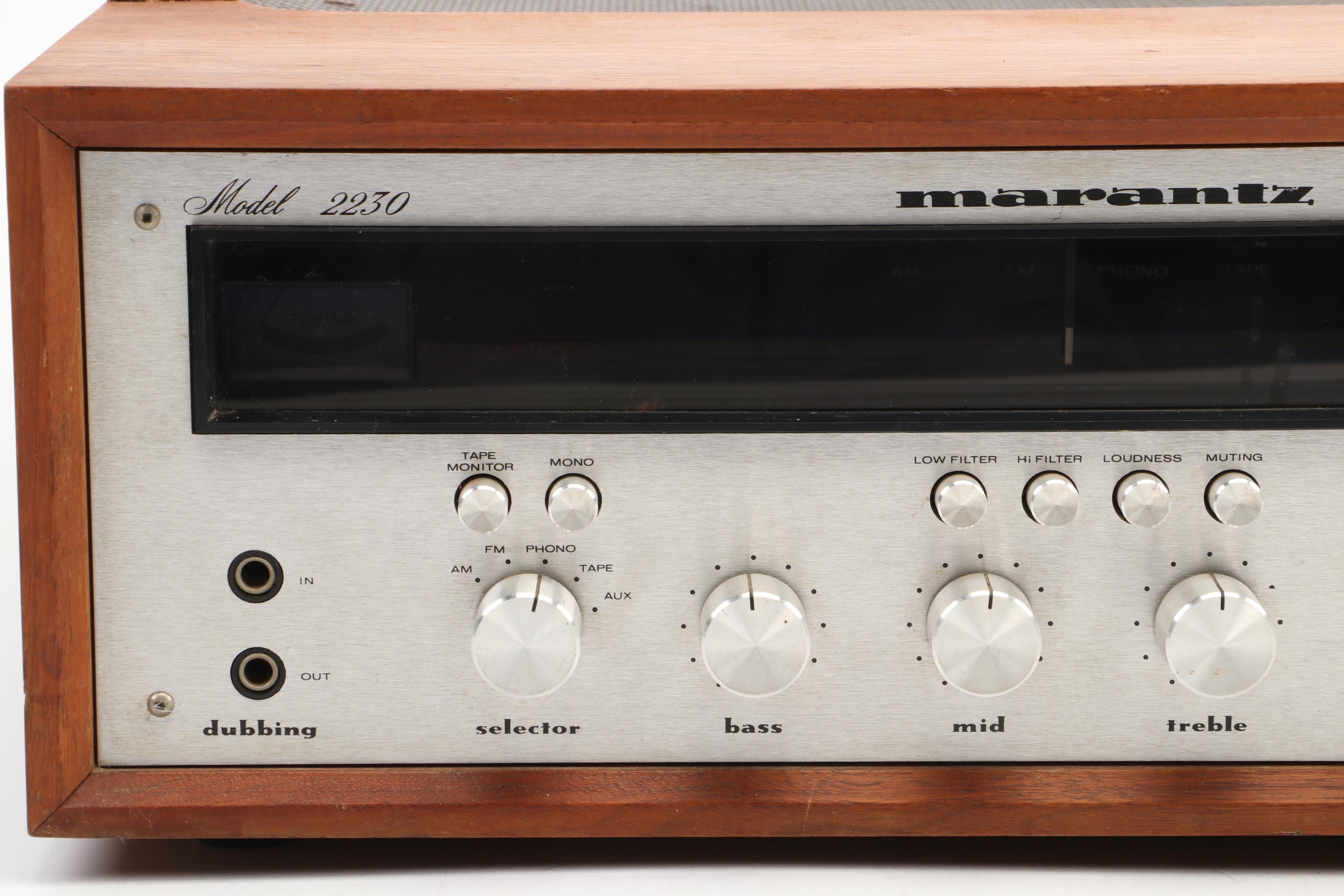 Marantz Stereophonic Receiver, 1972-1974