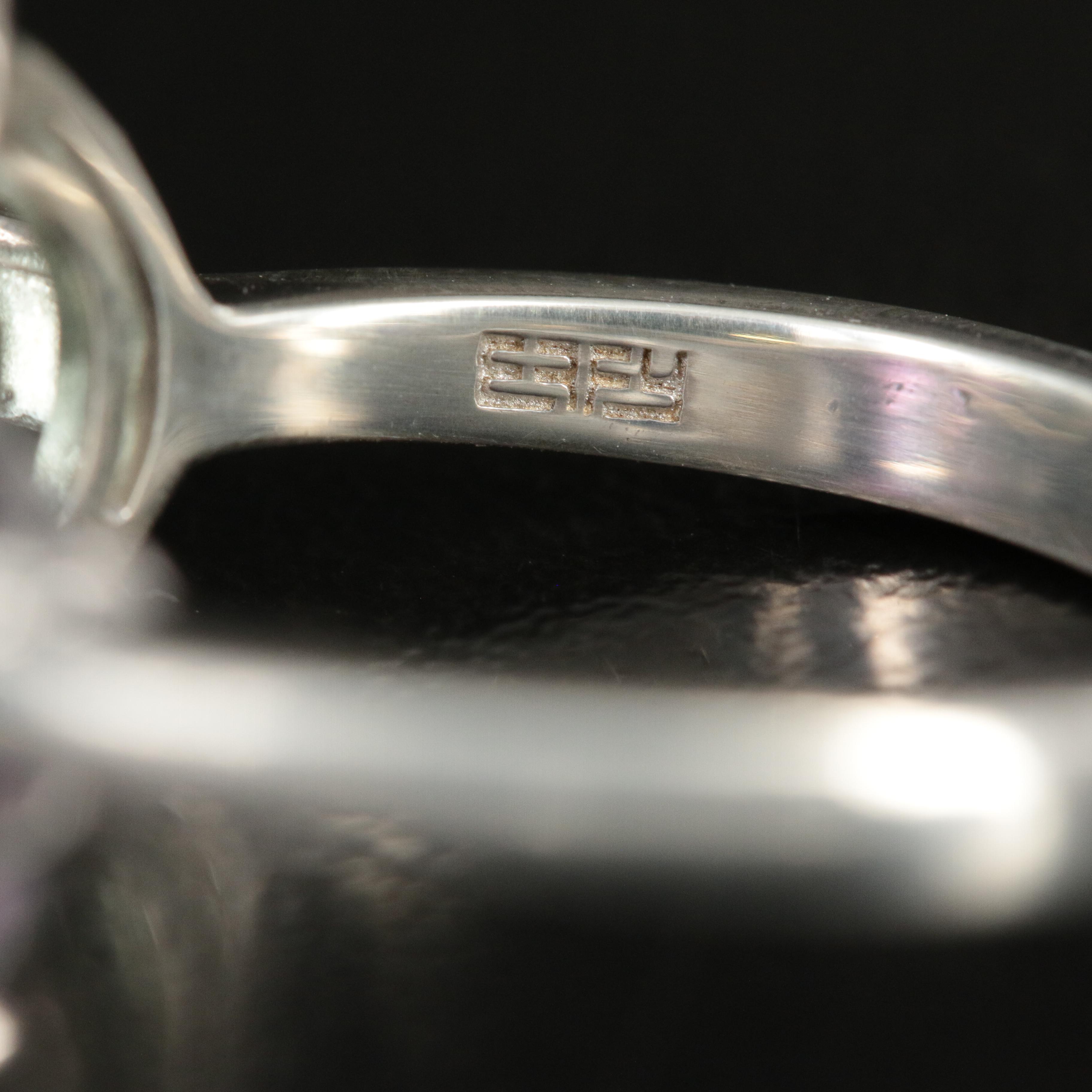 EFFY Sterling Amethyst and Prasiolite Ring