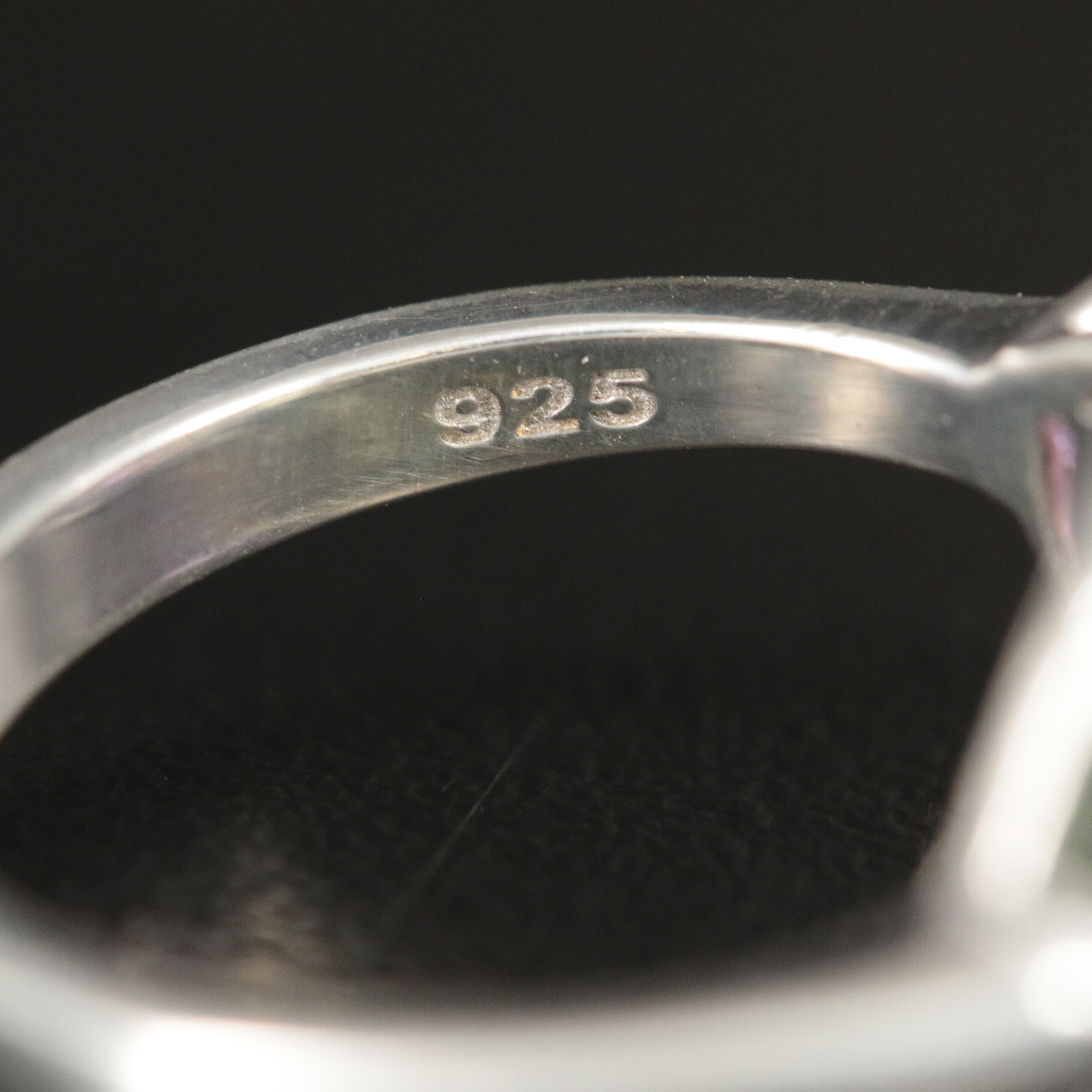 EFFY Sterling Amethyst and Prasiolite Ring