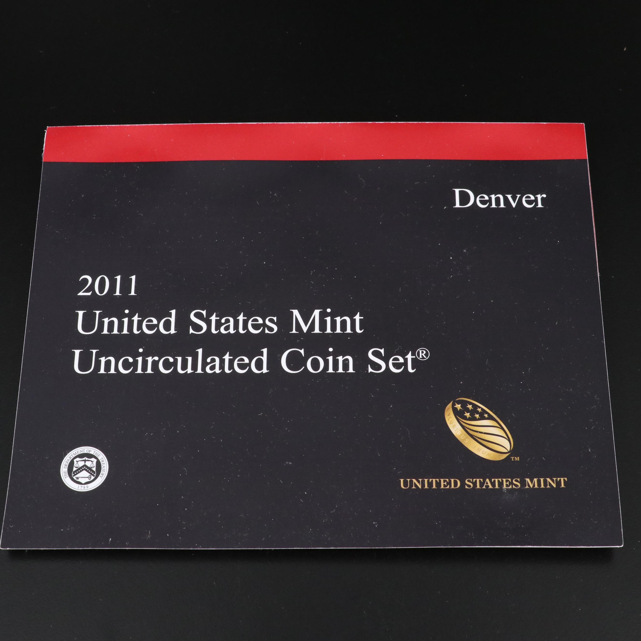 Collection of Seven  Different U.S. Uncirculated Mint Sets