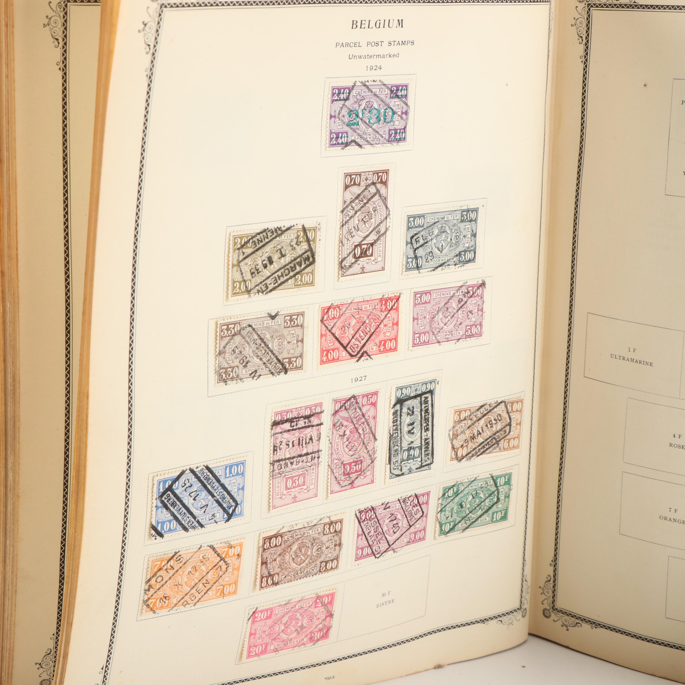 Six Albums of Postage Stamps