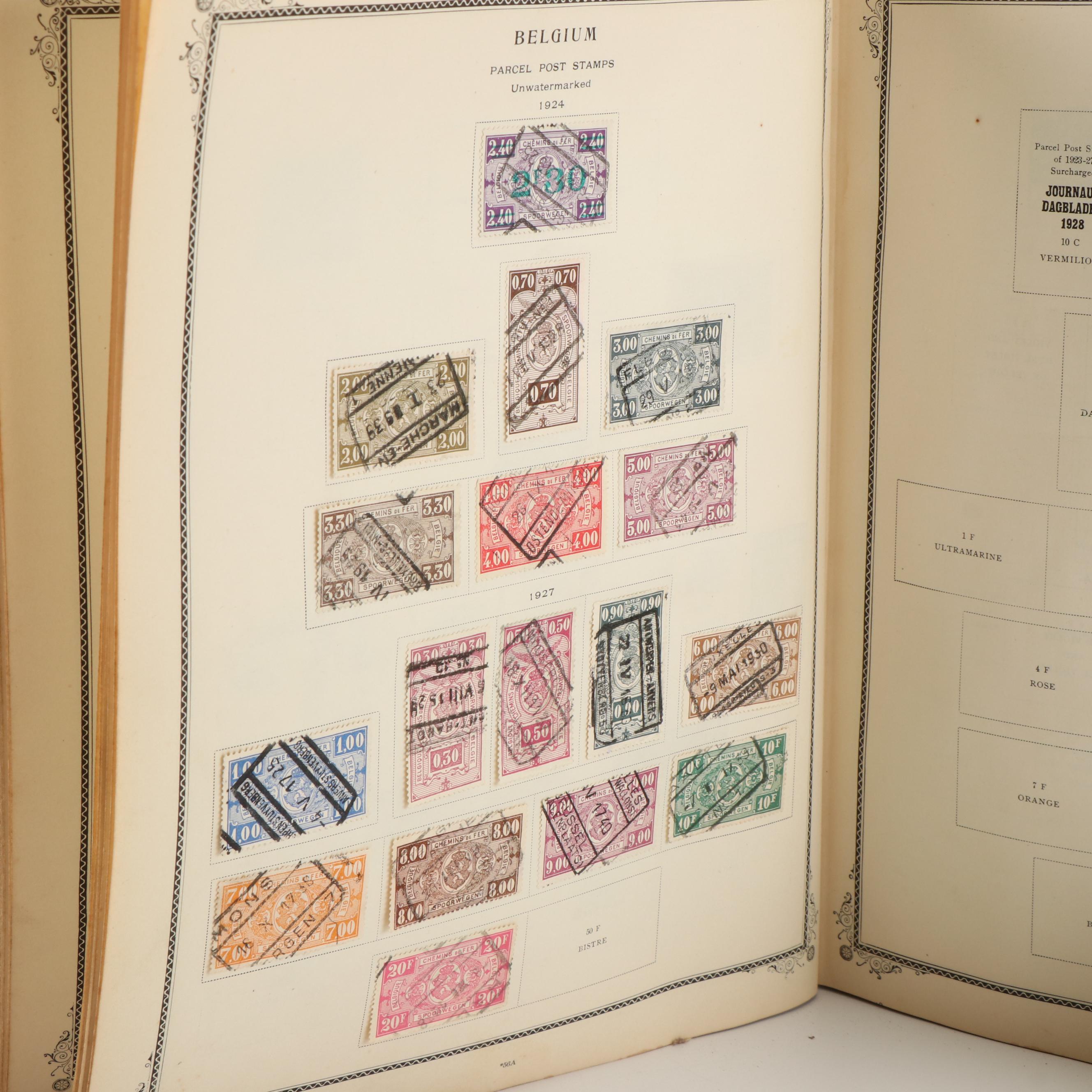 Six Albums of Postage Stamps