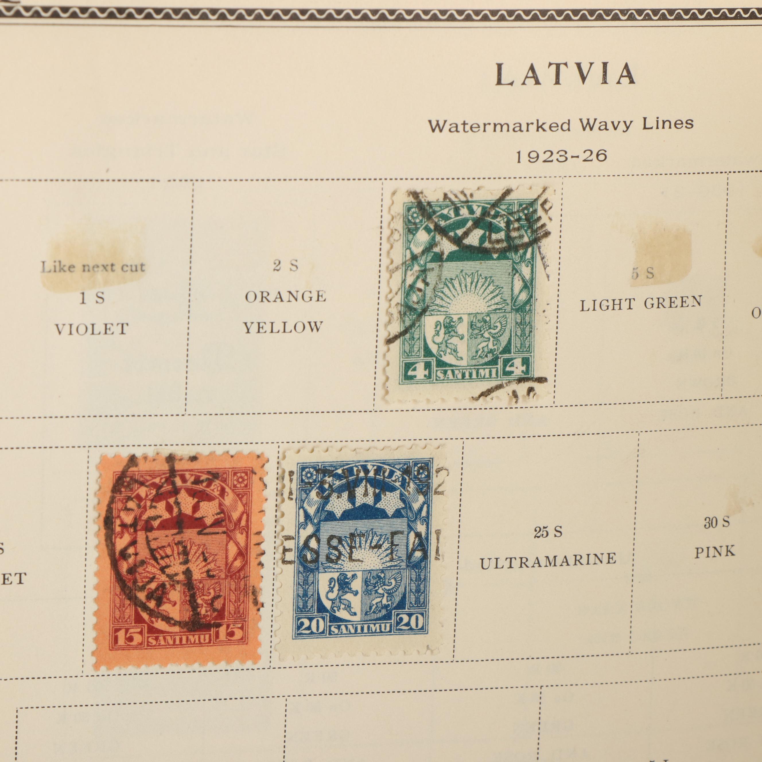 Six Albums of Postage Stamps