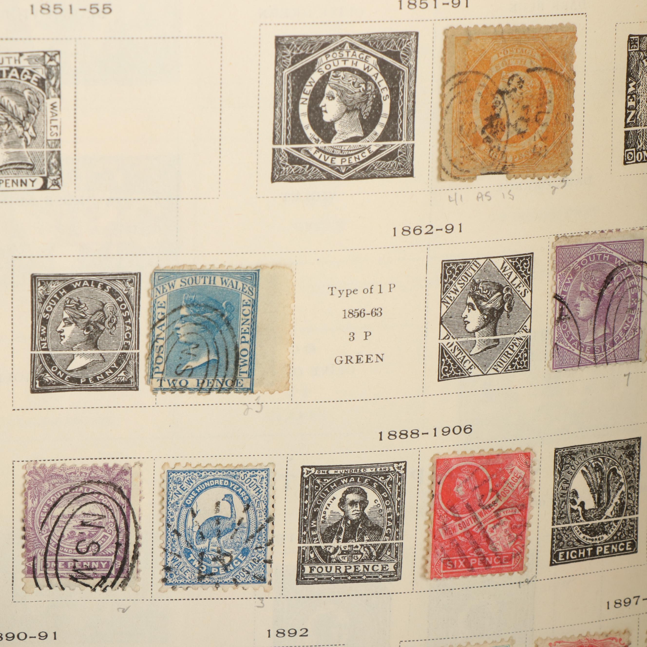 Six Albums Of Postage Stamps | EBTH