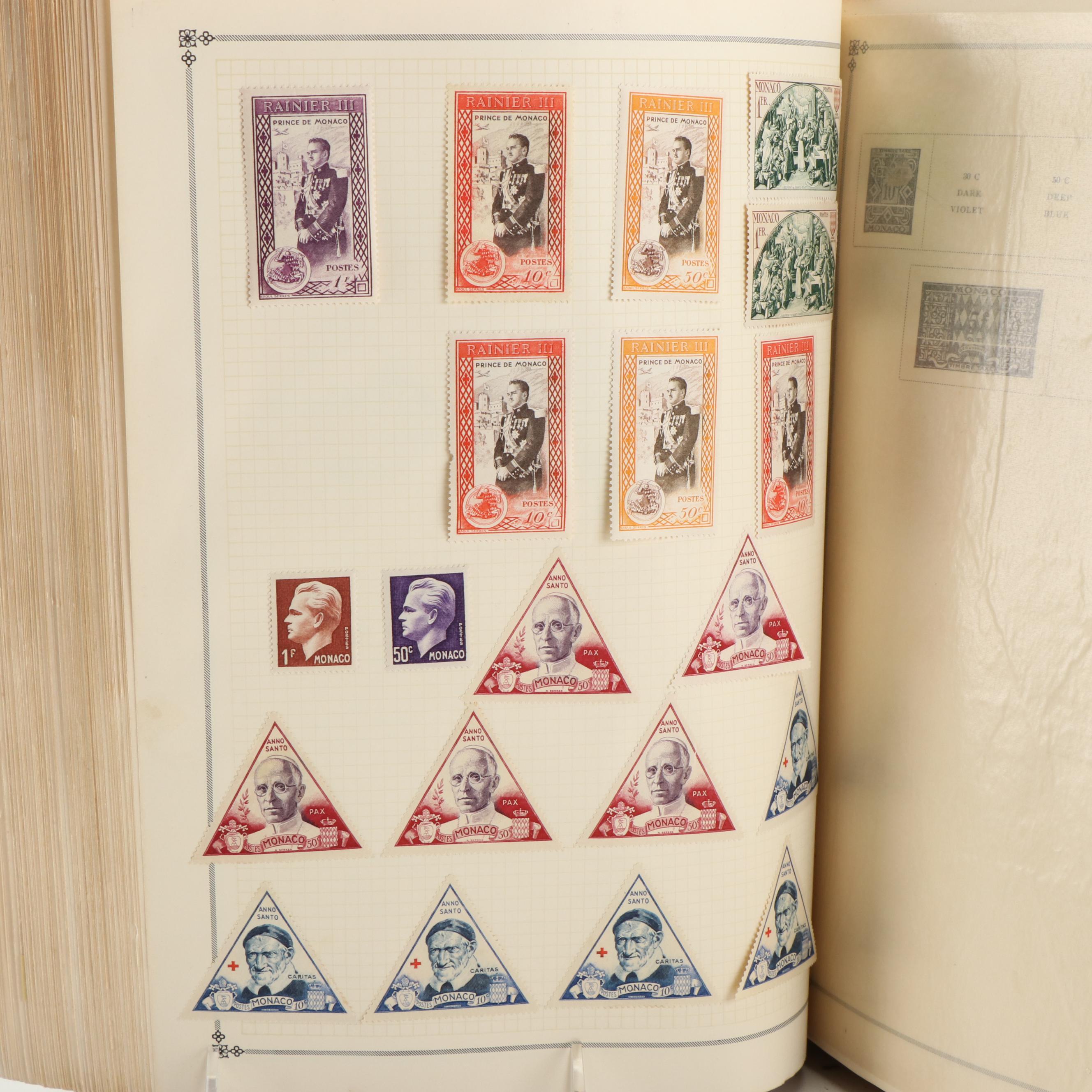 Six Albums of Postage Stamps