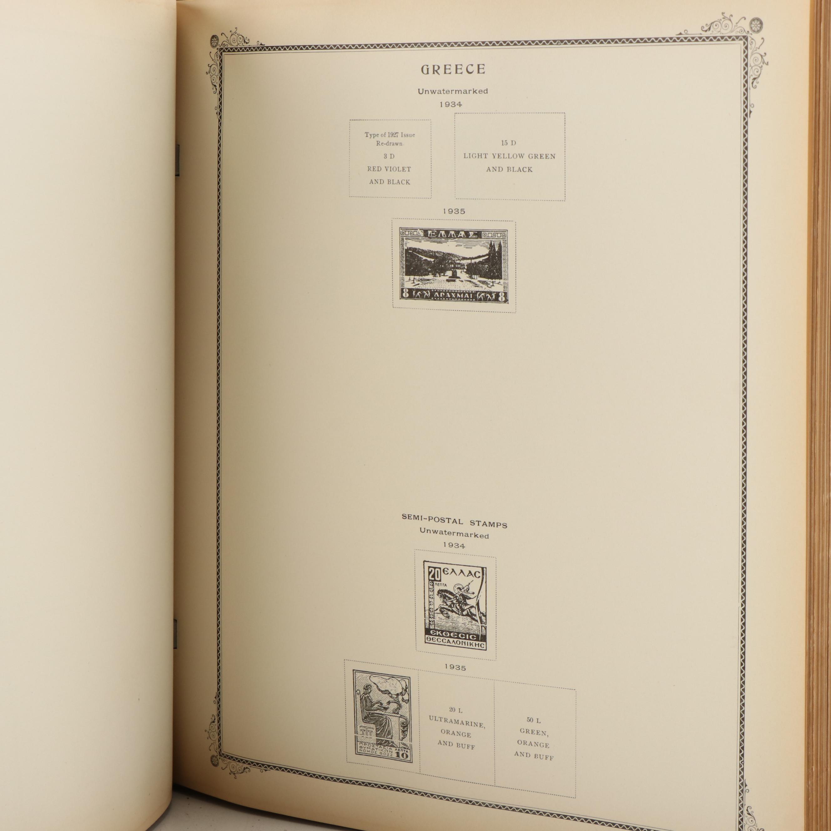 Six Albums of Postage Stamps