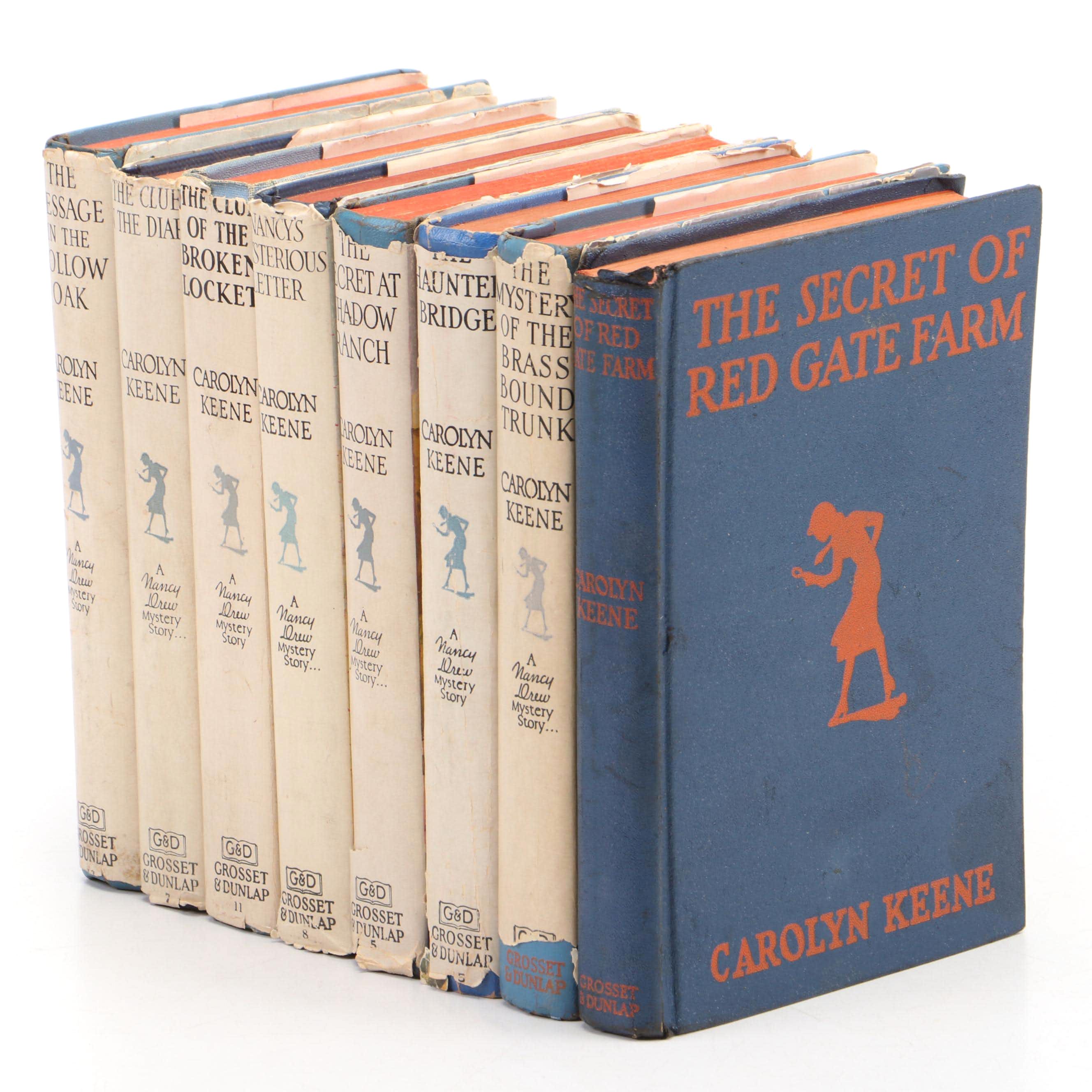 "Nancy Drew" Partial Series by Carolyn Keene, 1941–1946